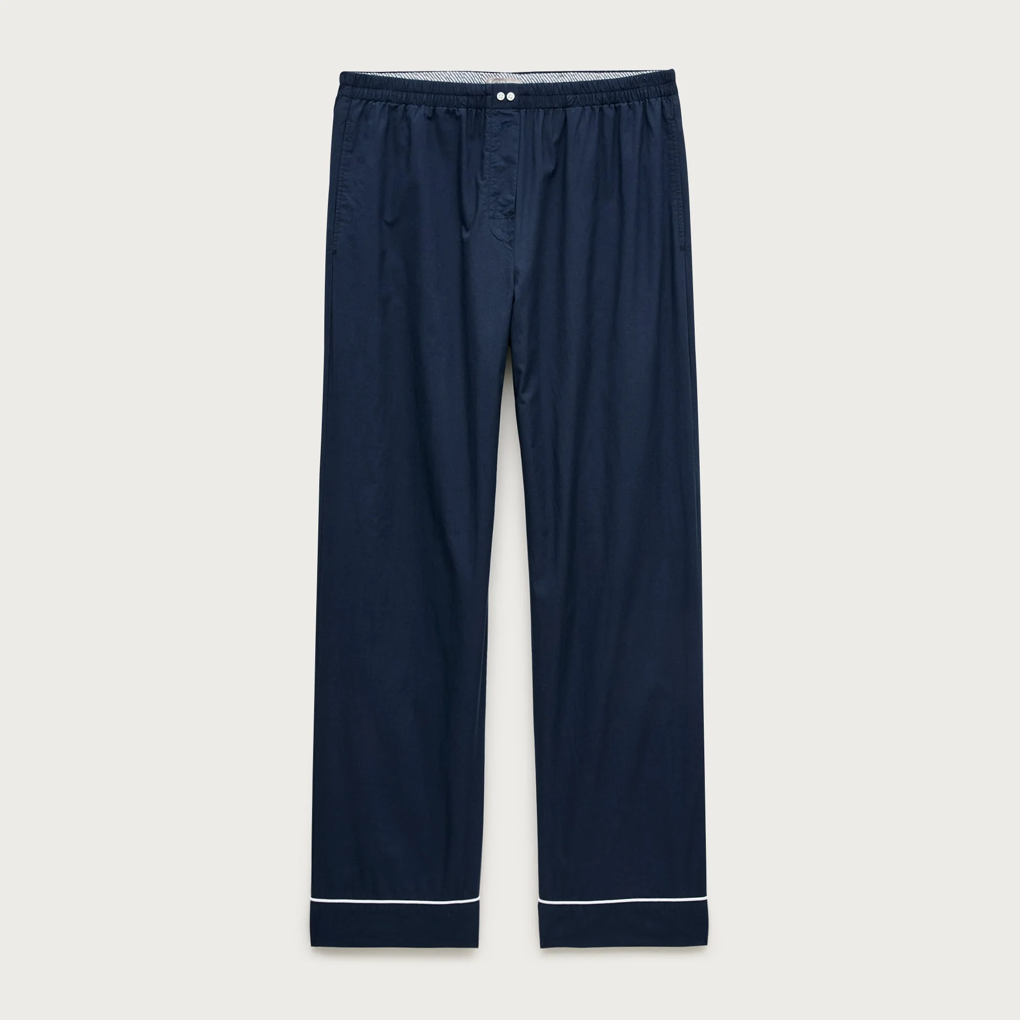 Classic pajama pant in end-on-end cotton - 1