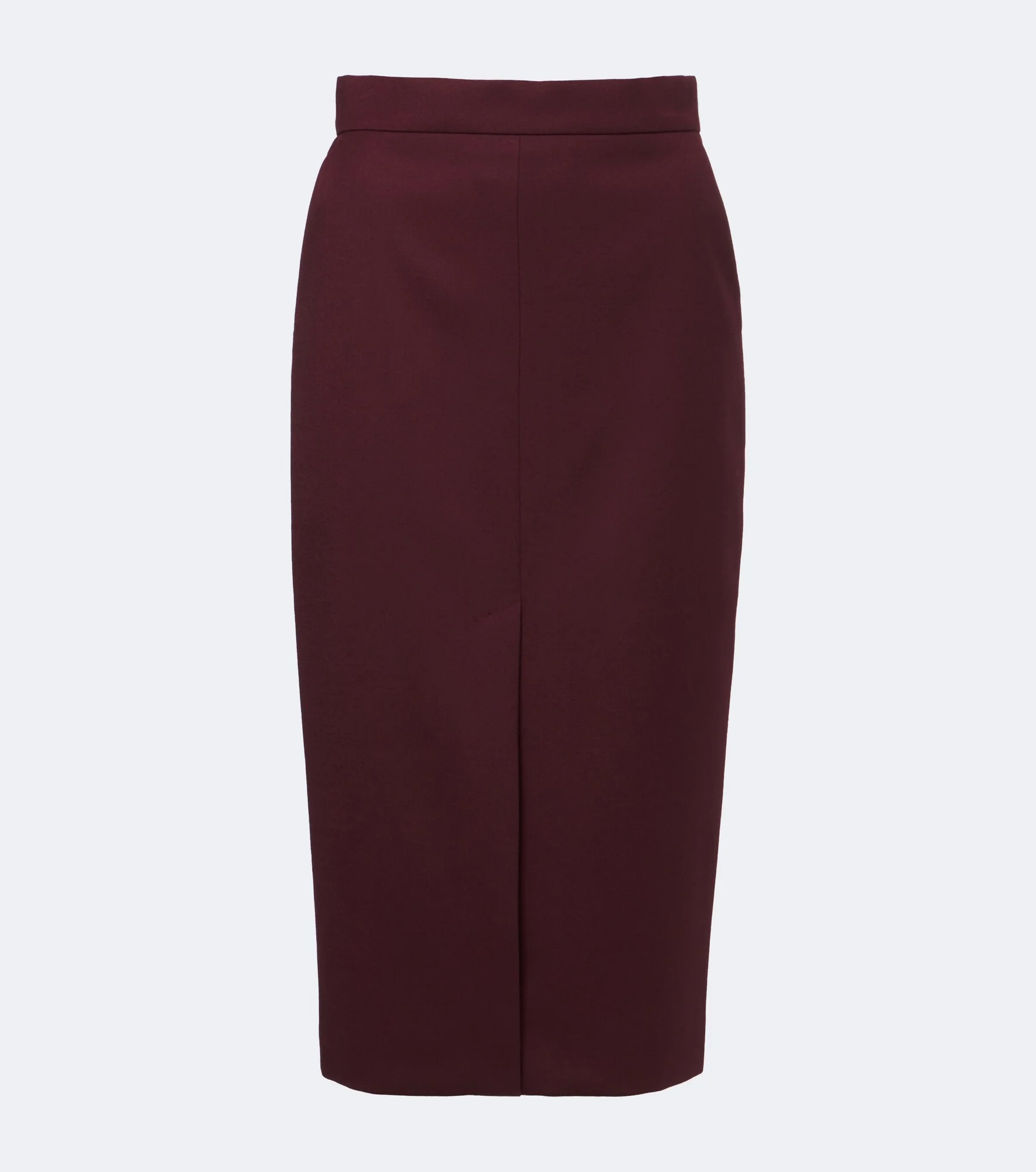 Wool-blend pencil skirt - 1
