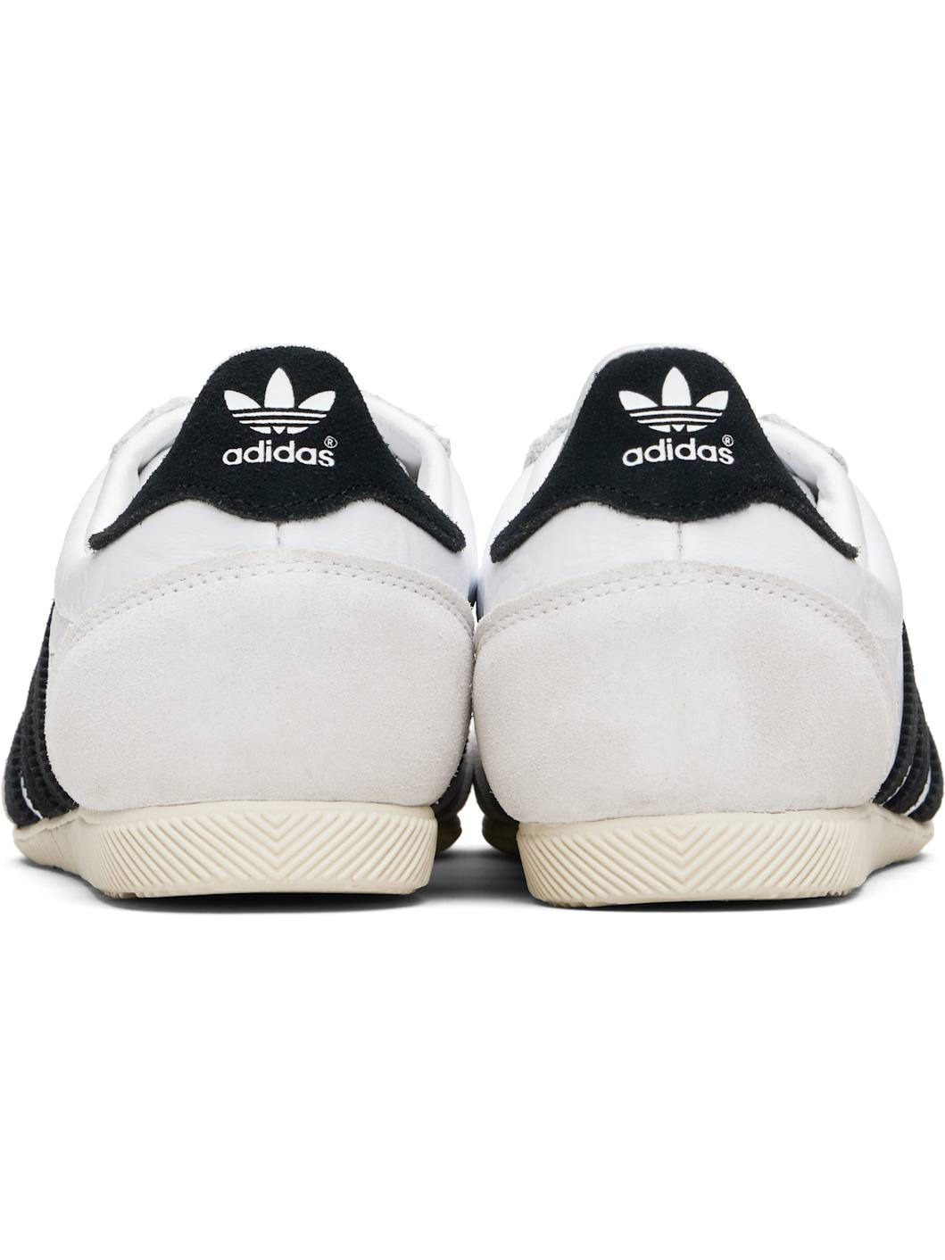 White & Black Japan Sneakers - 2
