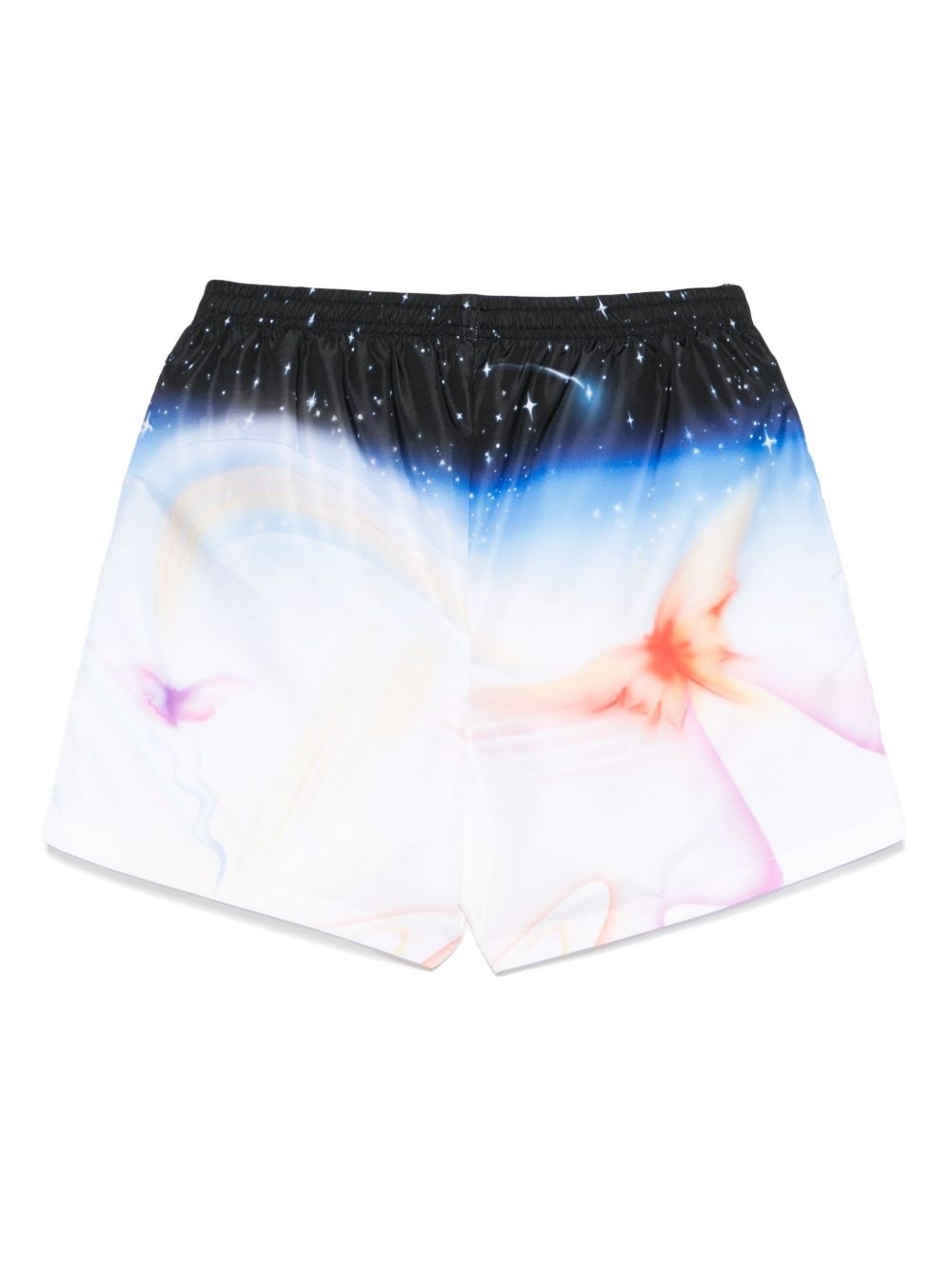 graphic-print swim shorts - 2