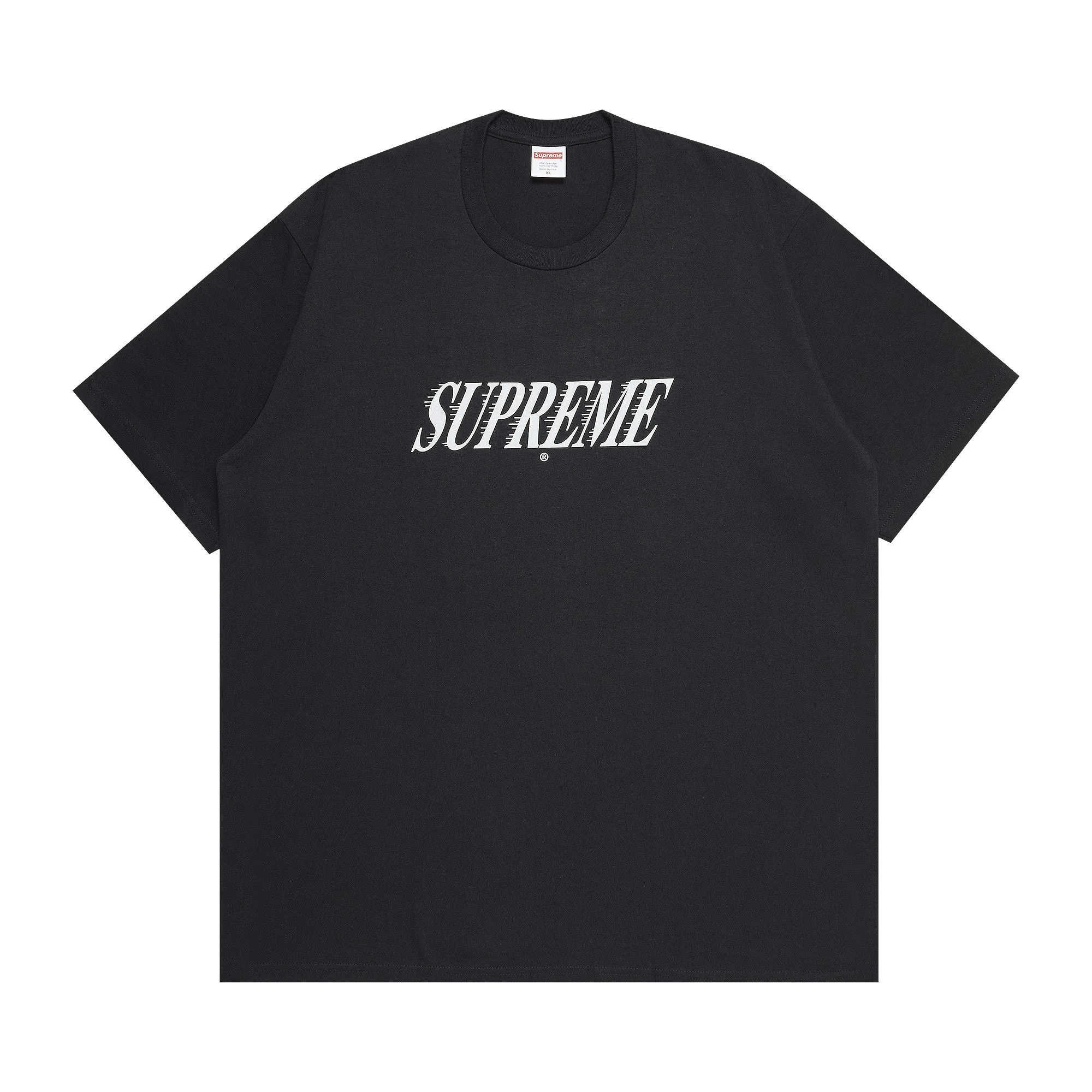 Supreme Slap Shot Tee 'Black' - 1