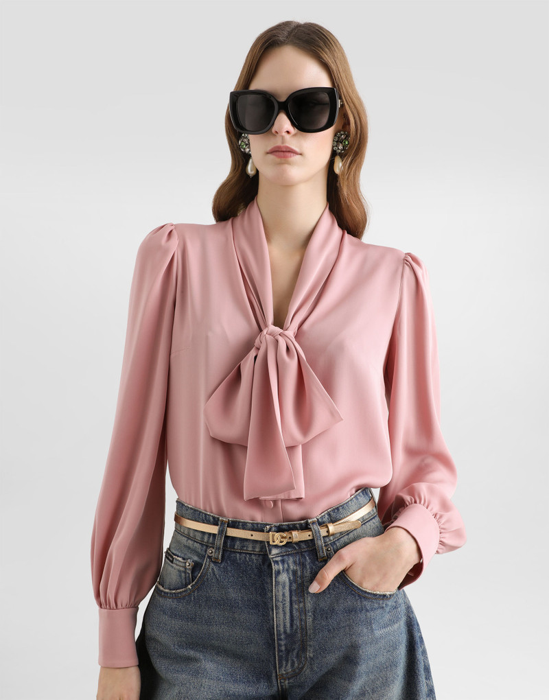 Stretch charmeuse shirt 4