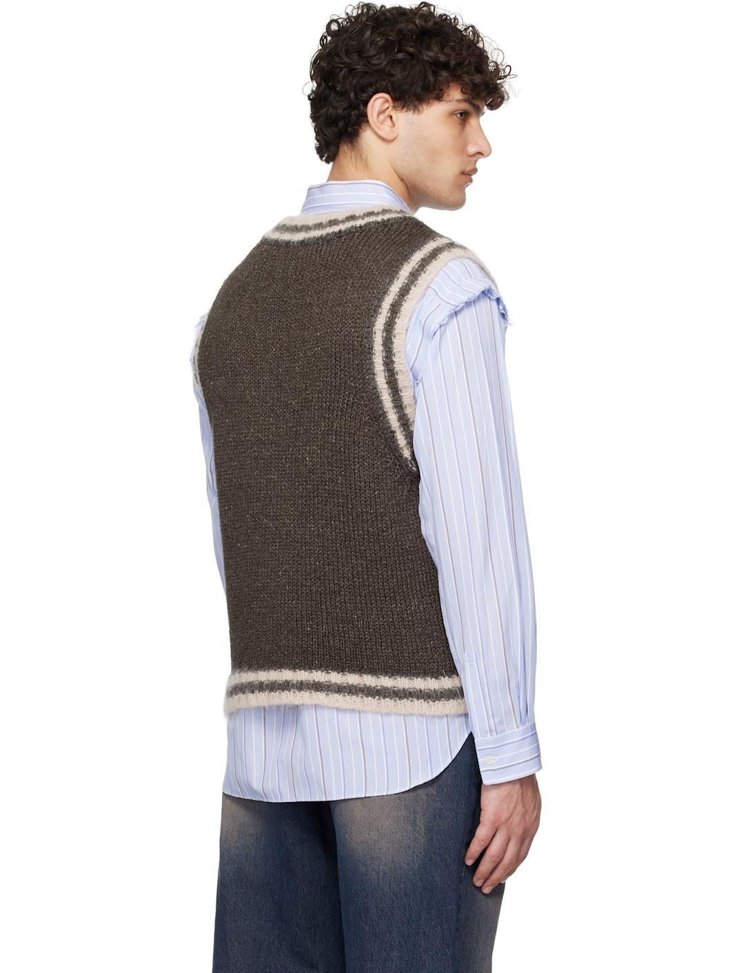 Brown Education Vest - 3
