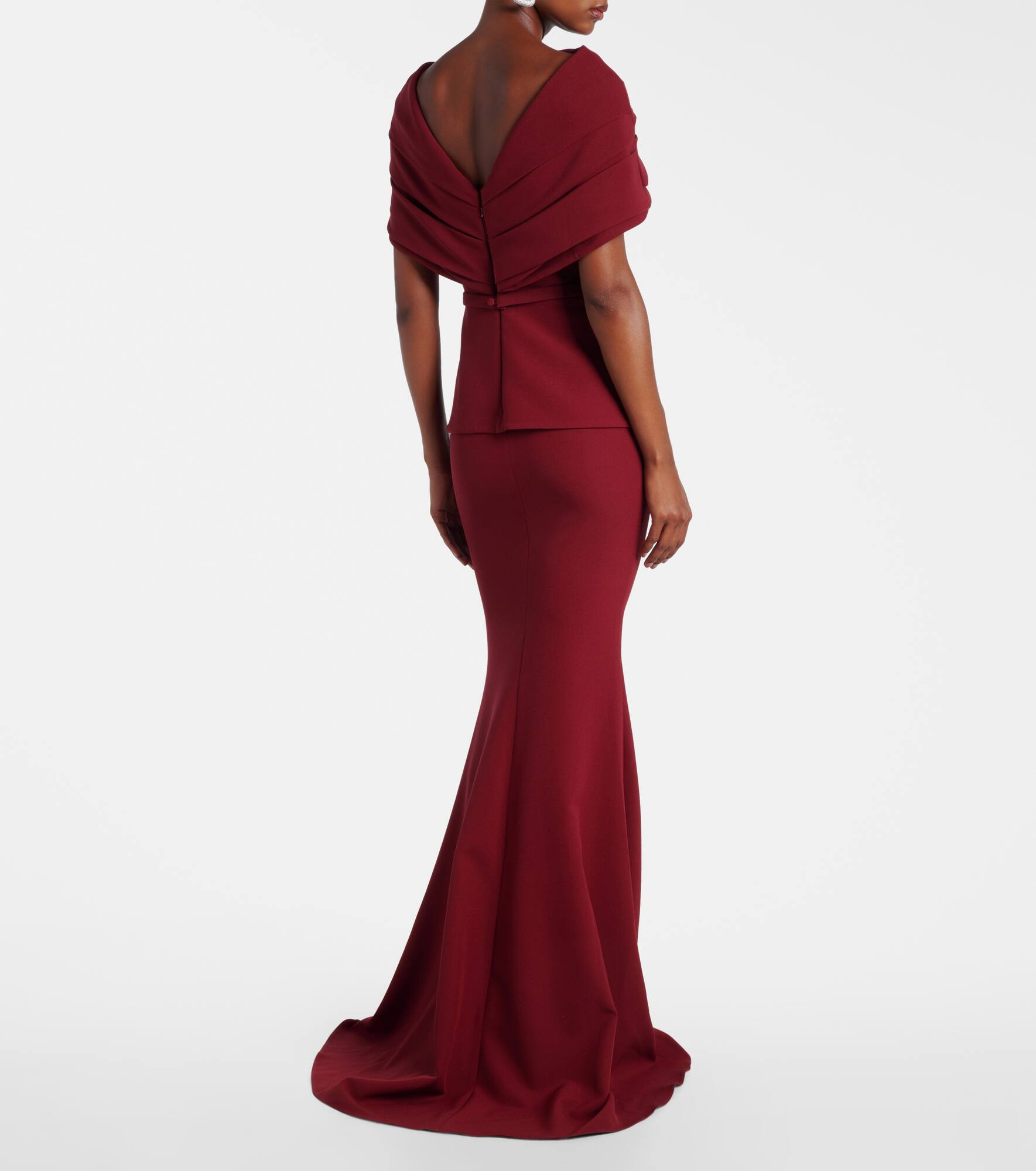 Loura crêpe gown - 3