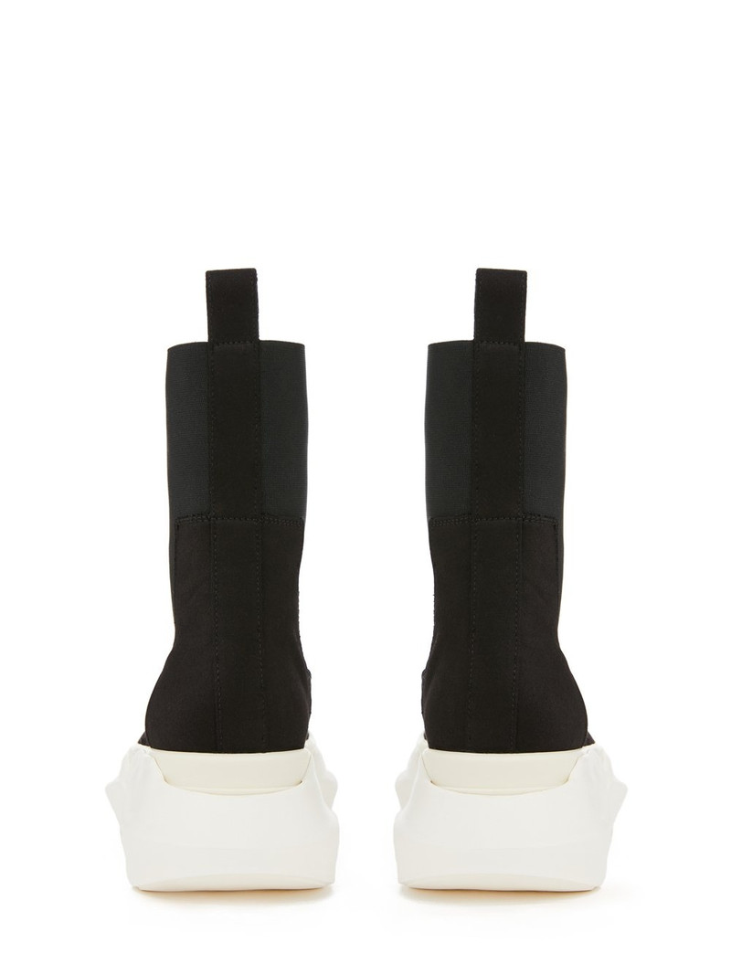 Grey Beatle Abstract Ankle Boots 4