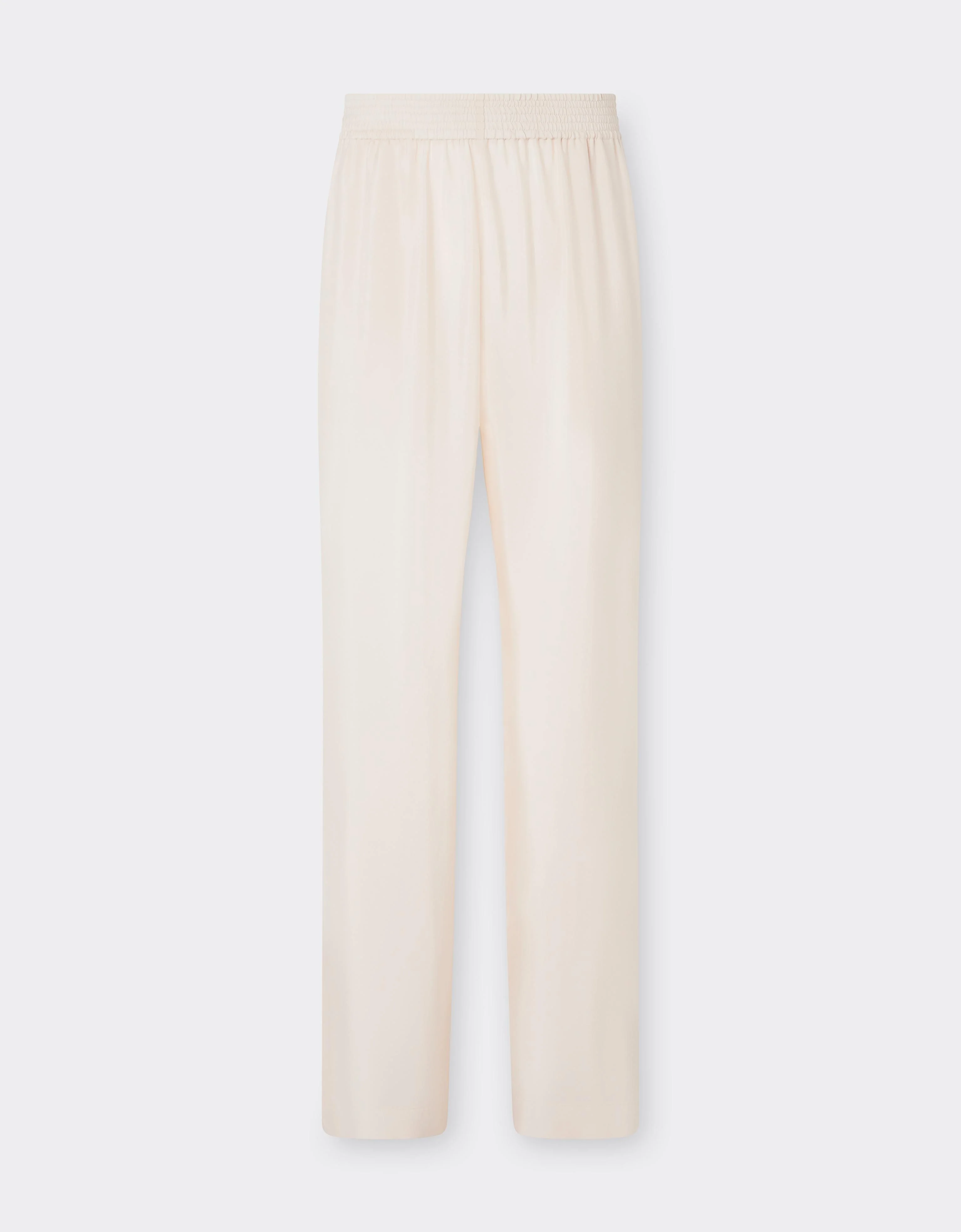 Wide-Leg Trousers in Cupro Twill - 1
