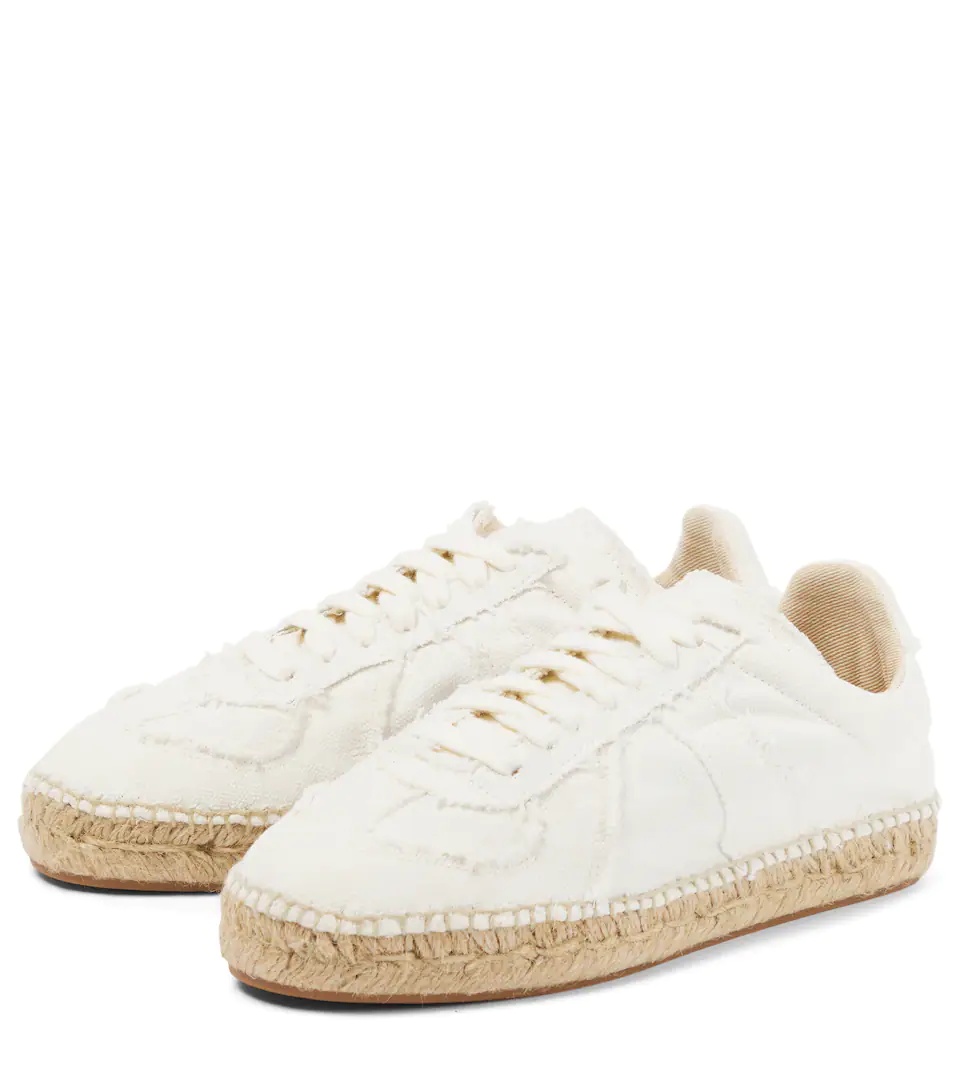 Canvas espadrille sneakers - 5