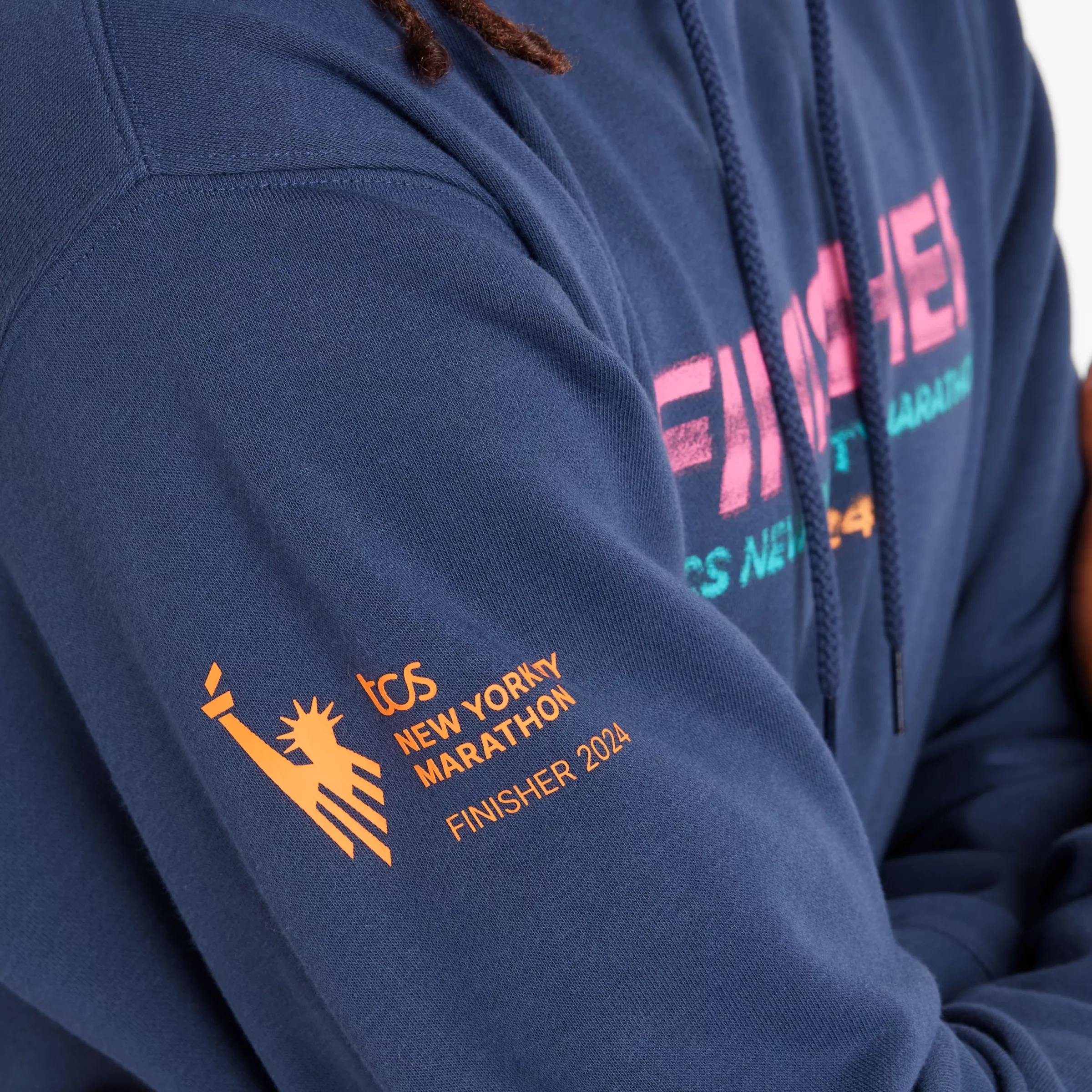 NYC Marathon French Terry Finisher Hoodie - 7