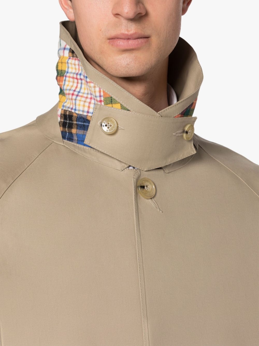 ST HONORE FAWN BONDED COTTON COAT - 5