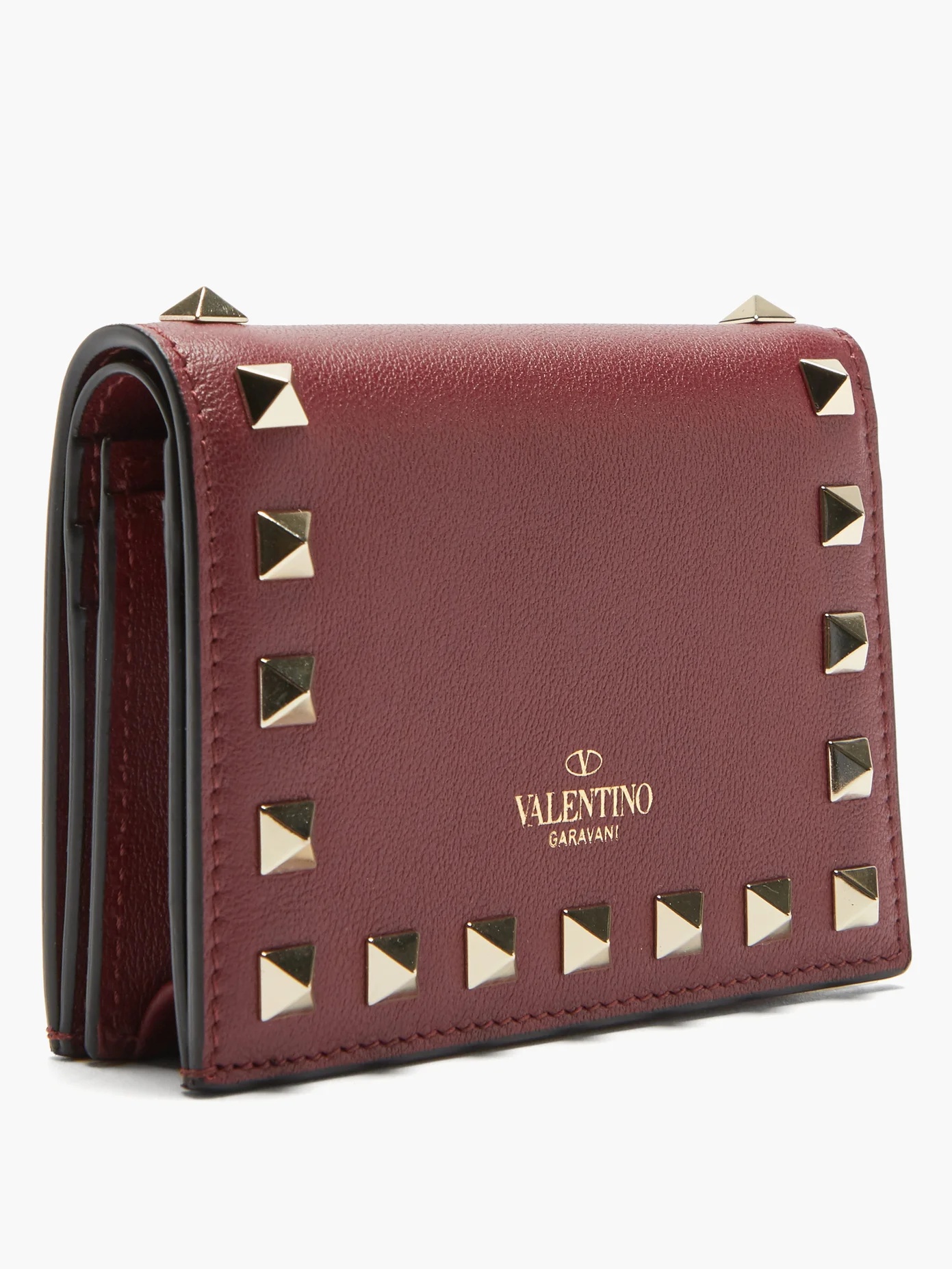 Rockstud leather wallet - 3