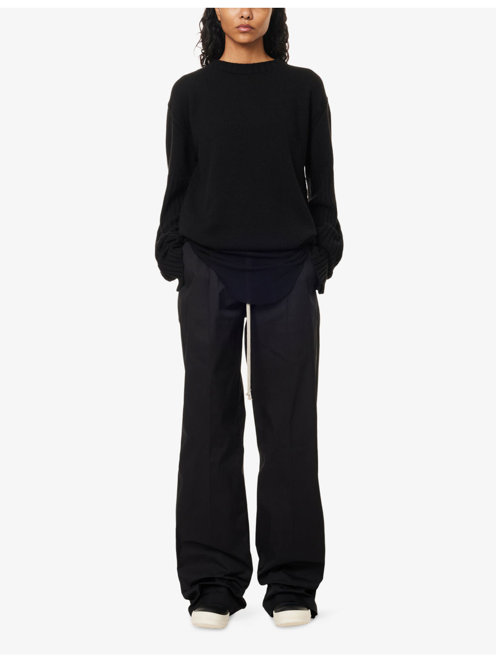 Dietrich Drawstring-Waist  Stretch-Cotton Trousers - 2