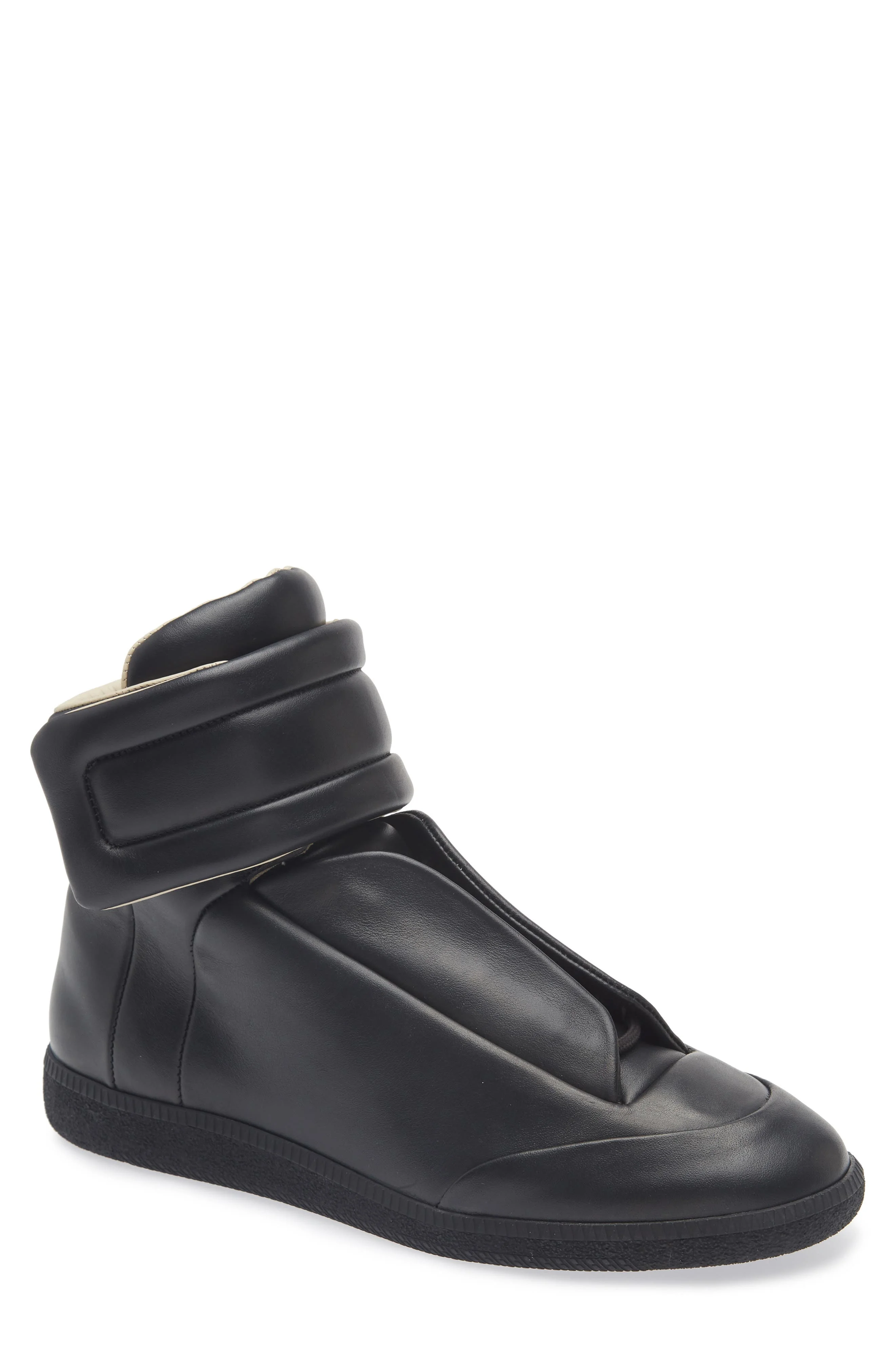 Maison Margiela Future High Top Sneaker in Black at Nordstrom - 1