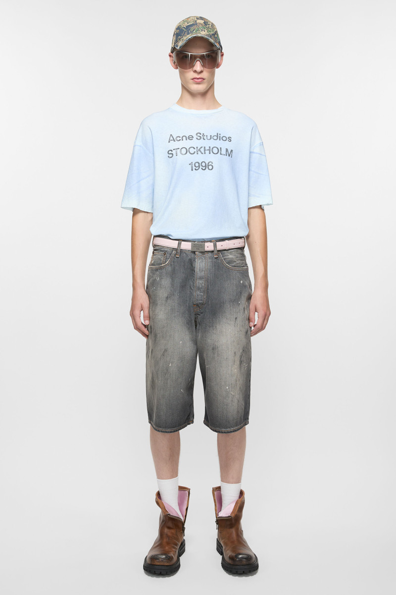 Logo plaque belt - Powder pink 3