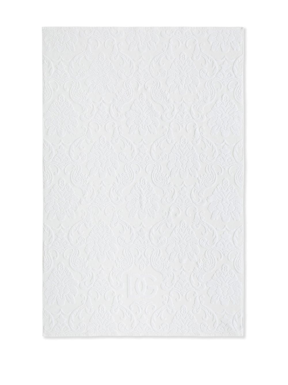 Barocco logo-jacquard towels (set of 5) - 4