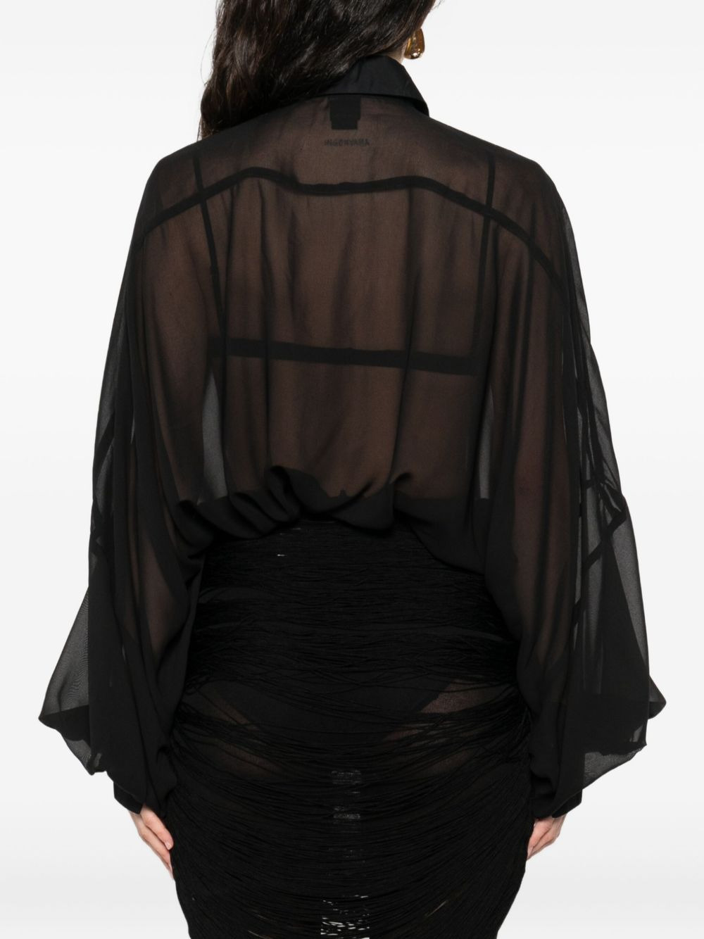button-down long-sleeve bodysuit - 4
