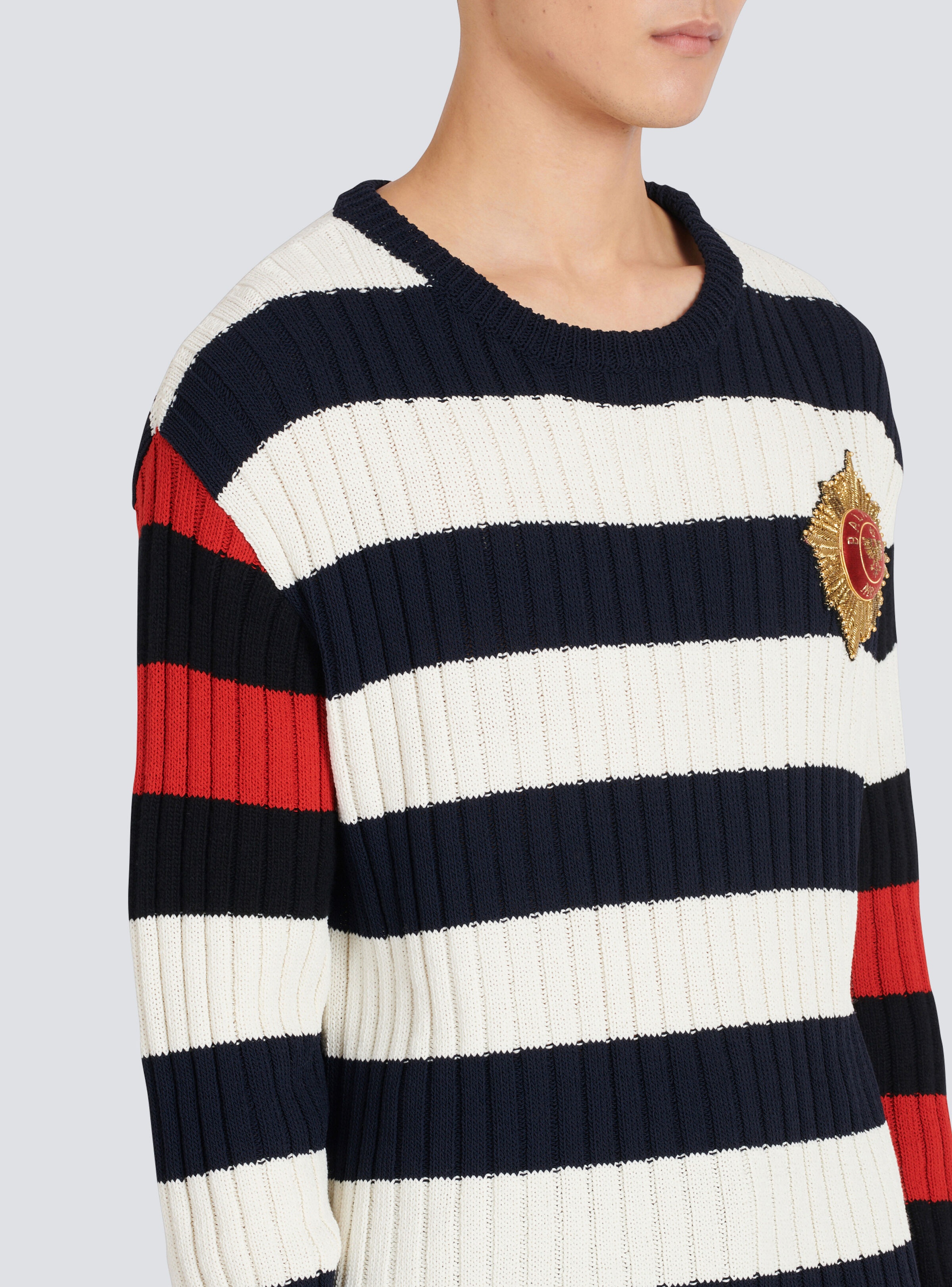 Destroyed nautical sweater - 7