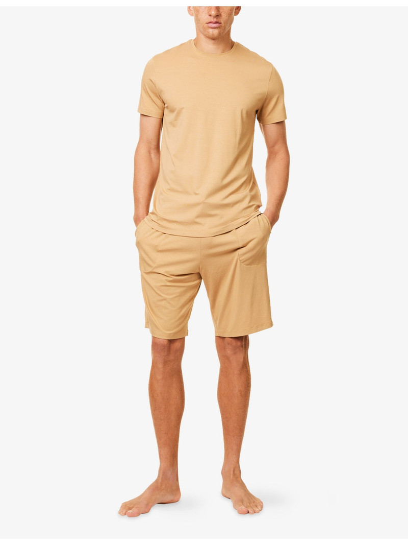 Derek Rose Basel Crewneck Stretch-Modal T-Shirt outlook