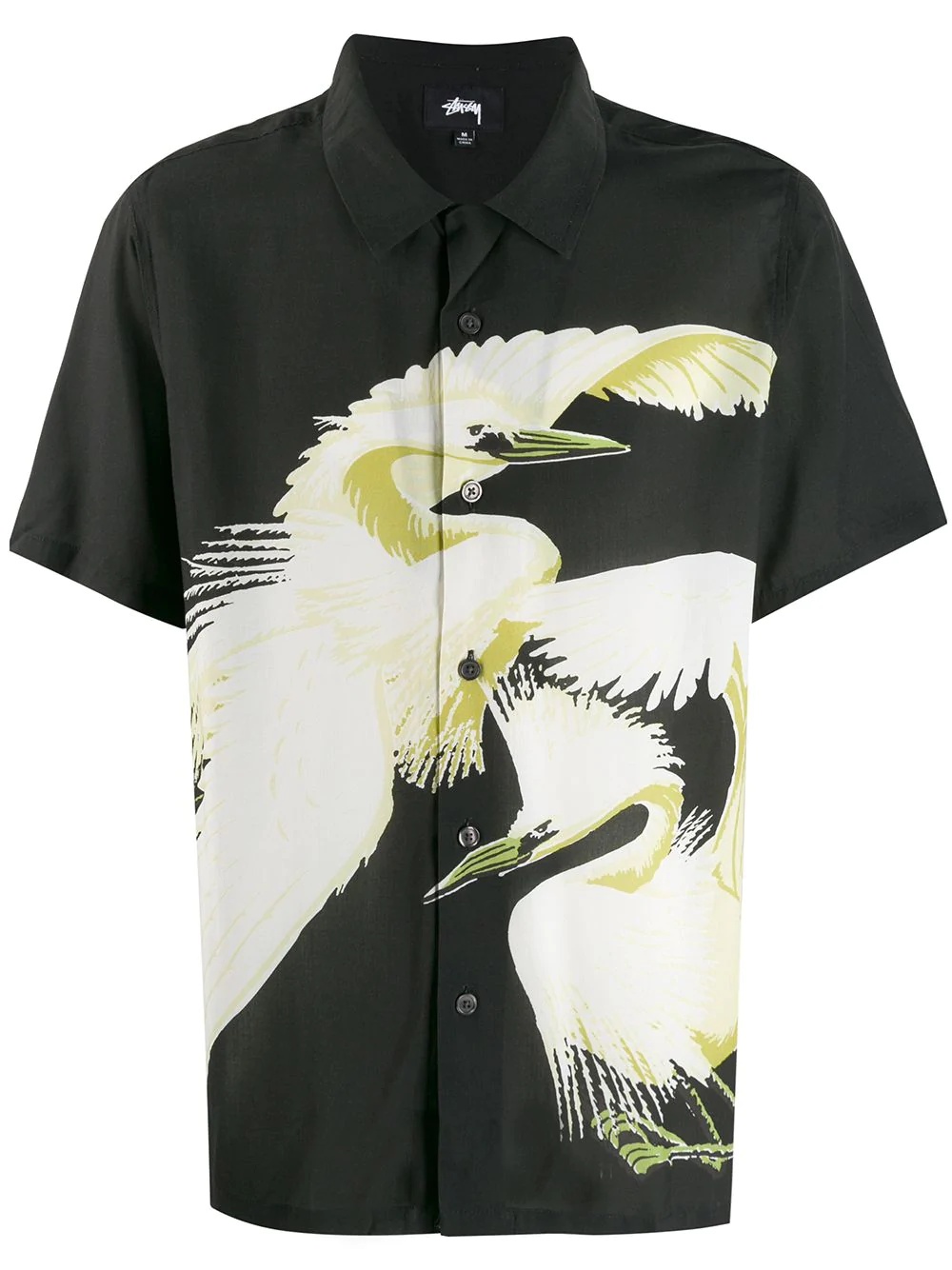 bird print shirt  - 1