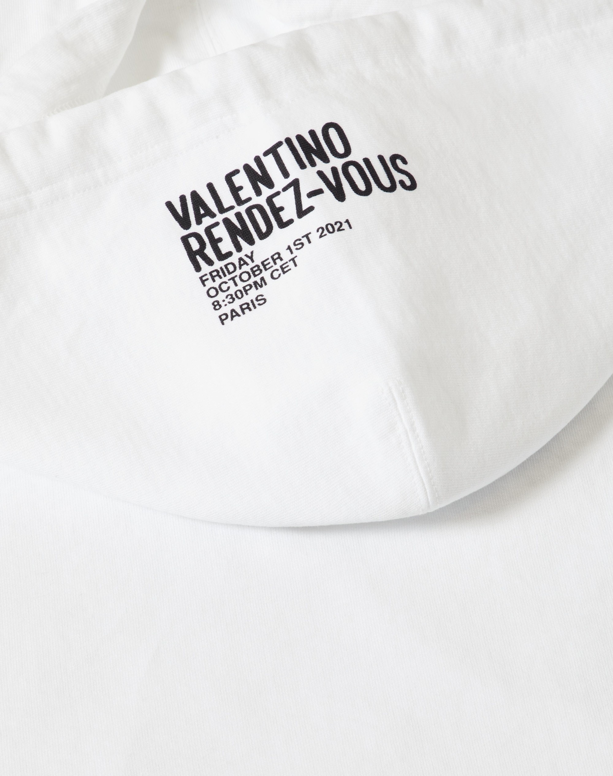 JERSEY SWEATSHIRT WITH VALENTINO ARCHIVE 1971 PRINT - 6