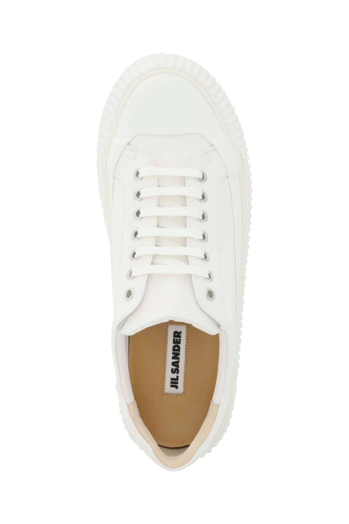 CANVAS PLATFORM SNEAKERS - 3