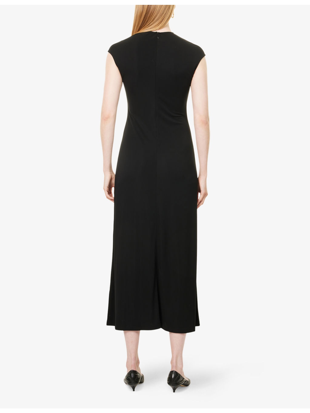 Everyday Round-Neck Jersey Maxi Dress - 4