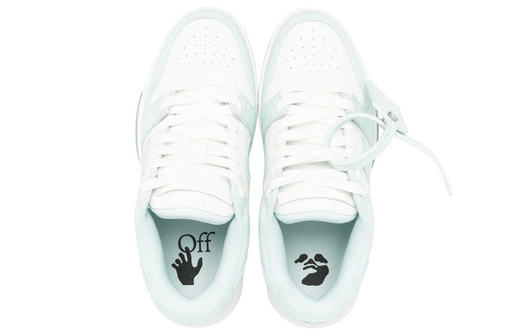 (WMNS) Off-White Out Of Office Low-Top Sneaker 'White Teal' OWIA259F22LEA0010151 - 4