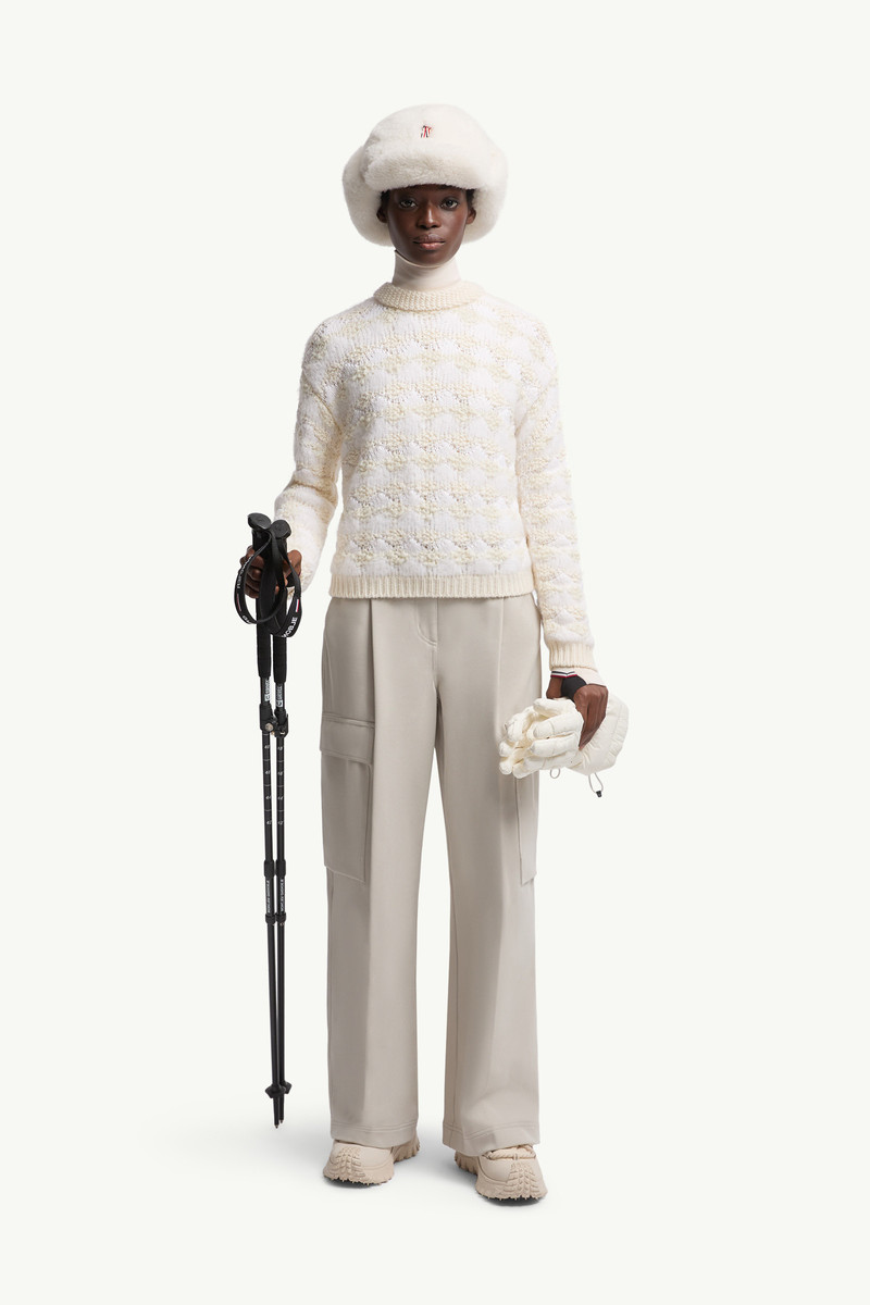 Moncler Grenoble Wool & Alpaca Blend Striped Sweater outlook