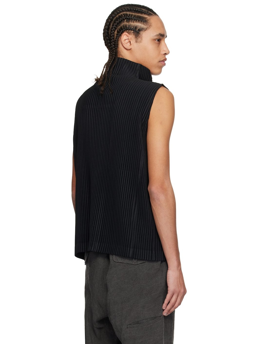 Black Monthly Color March Vest - 3