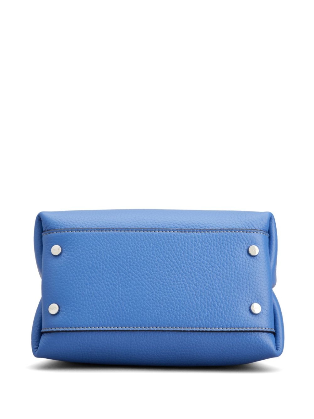 mini leather tote bag - 6