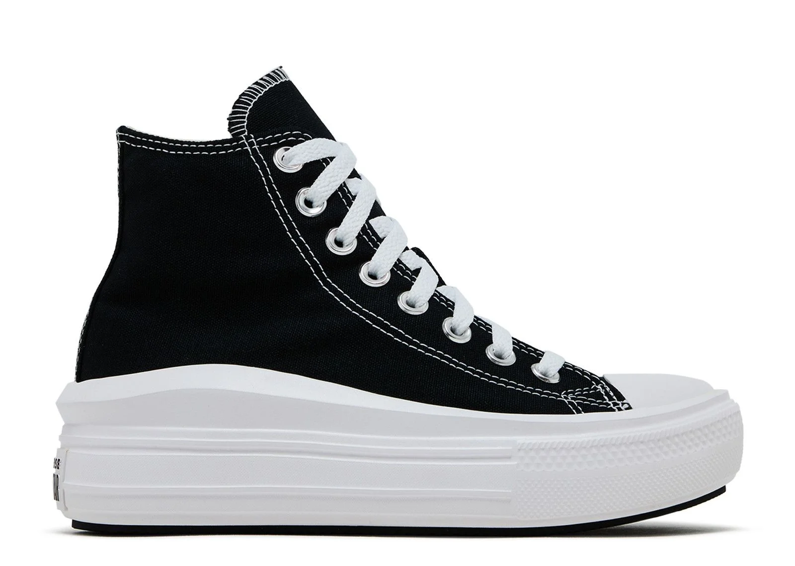 WMNS CHUCK TAYLOR ALL STAR HIGH MOVE 'BLACK WHITE' - 1