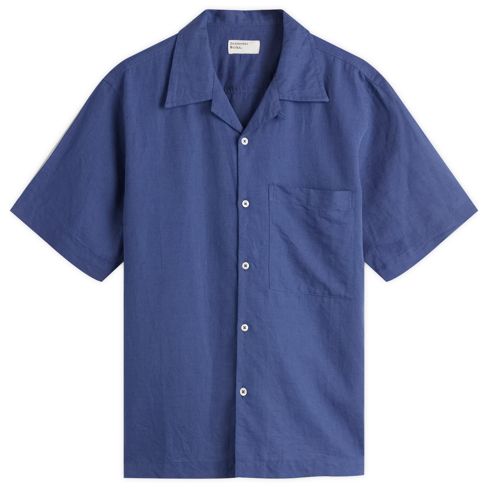 Universal Works Linen Cotton Camp Shirt - 1
