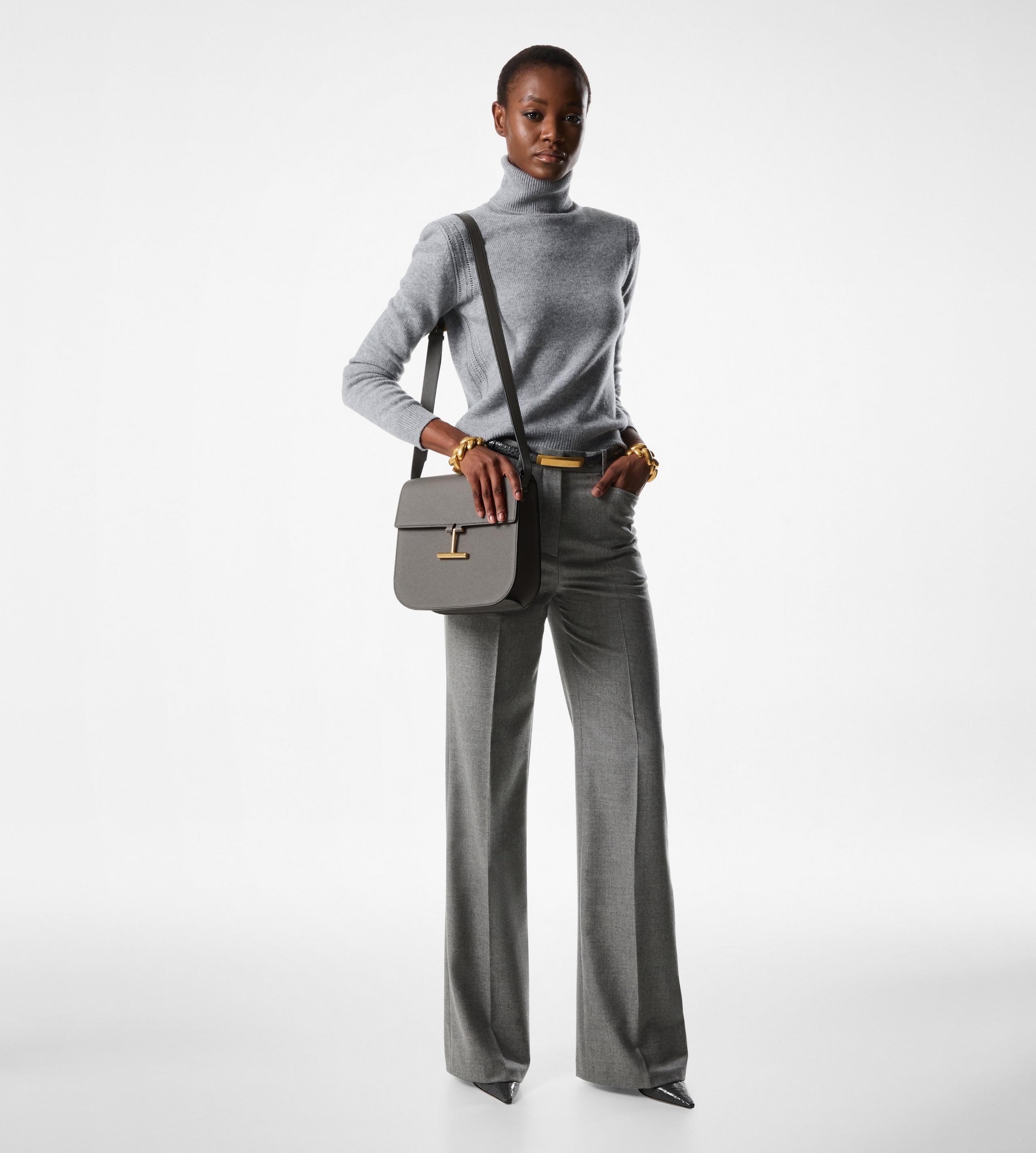 GRAIN LEATHER TARA MEDIUM CROSSBODY - 5