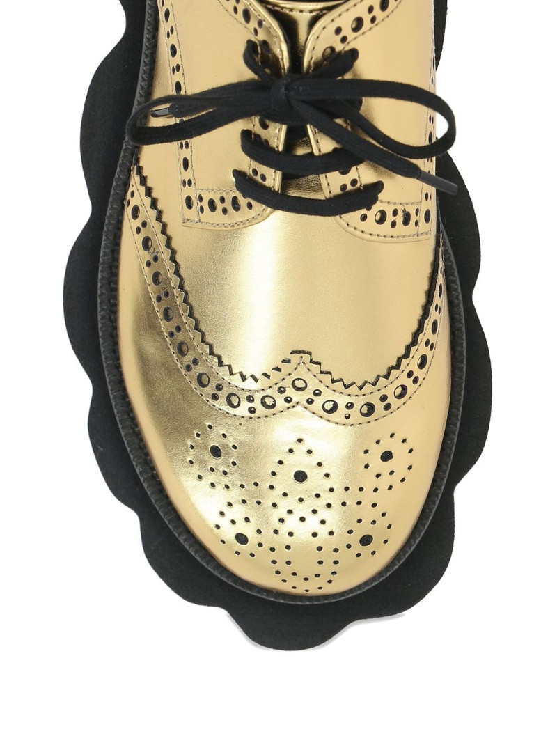 full-brogue platform derby shoes 4