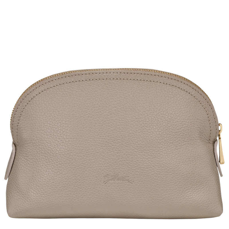 Le Foulonné Pouch Turtledove - Leather 3