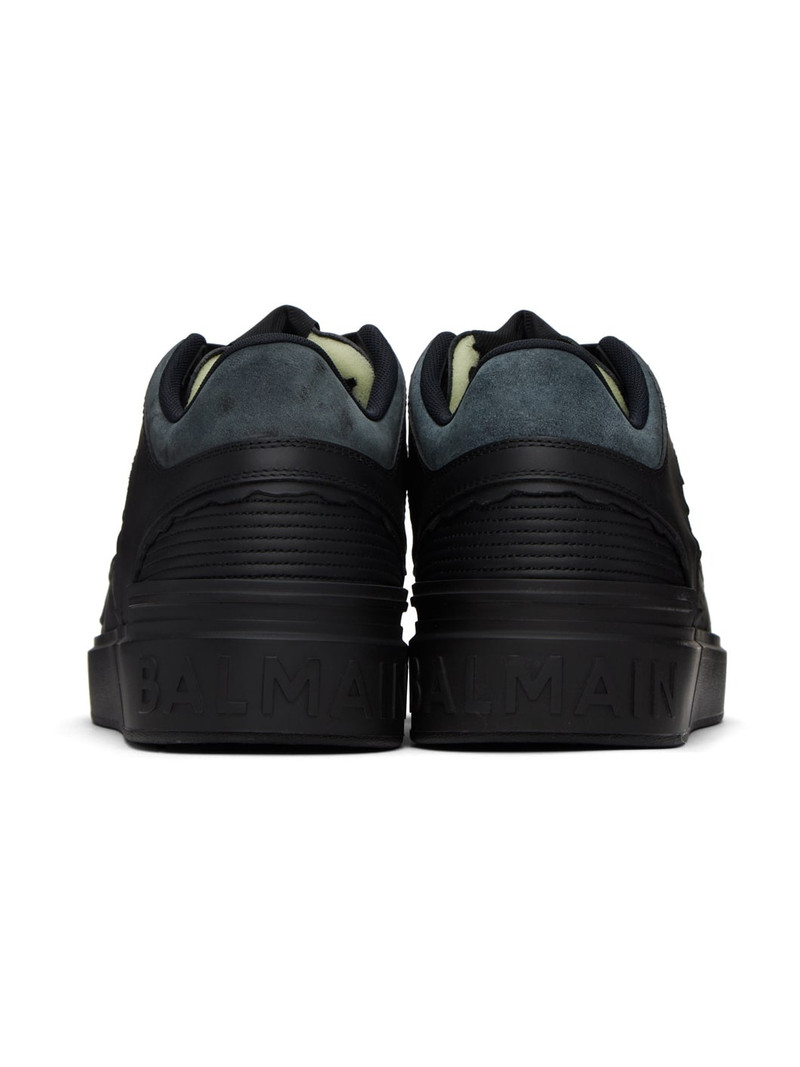 Black B-Court Mid-Top Sneakers 2