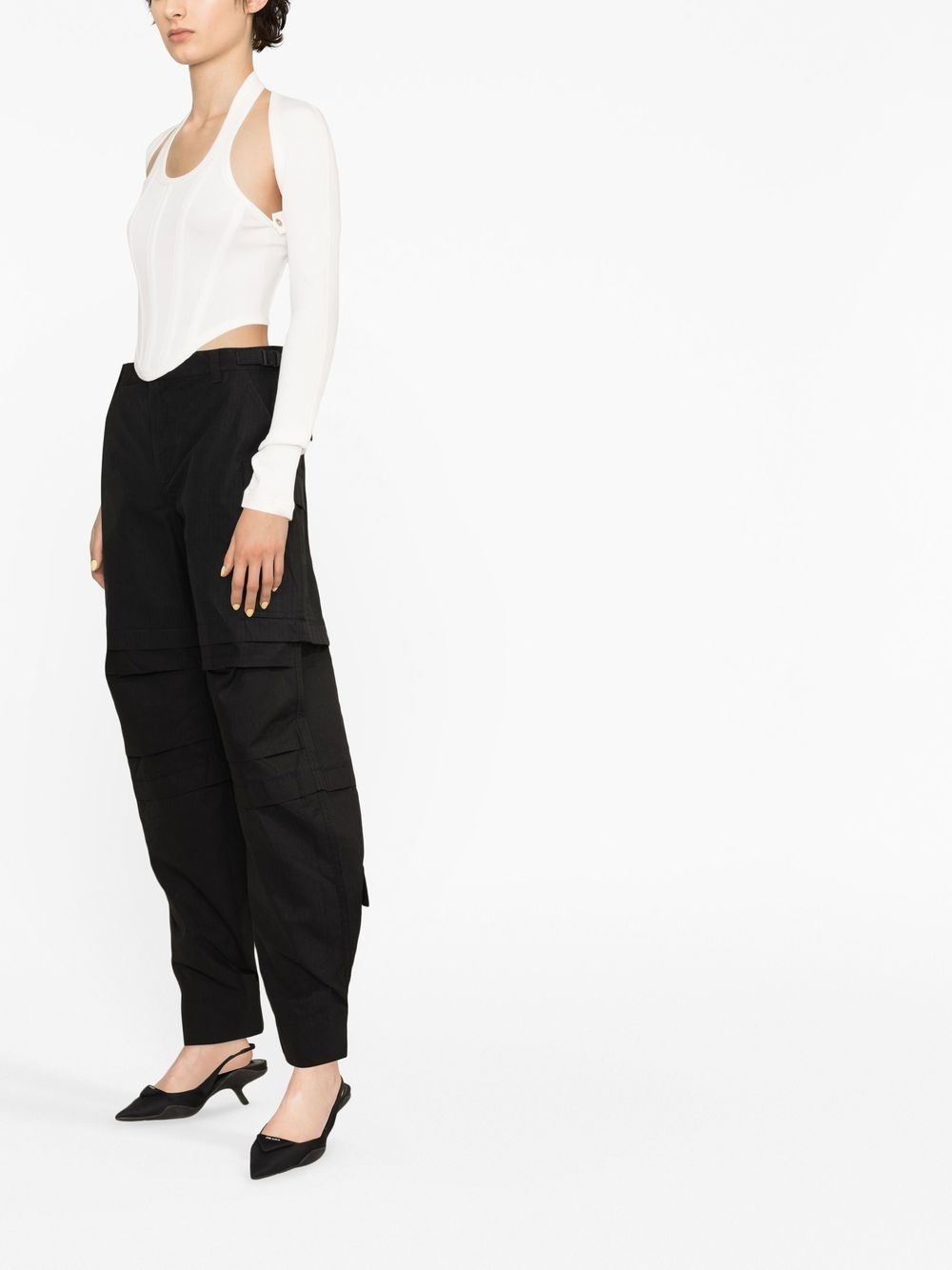 cotton cargo pants - 3