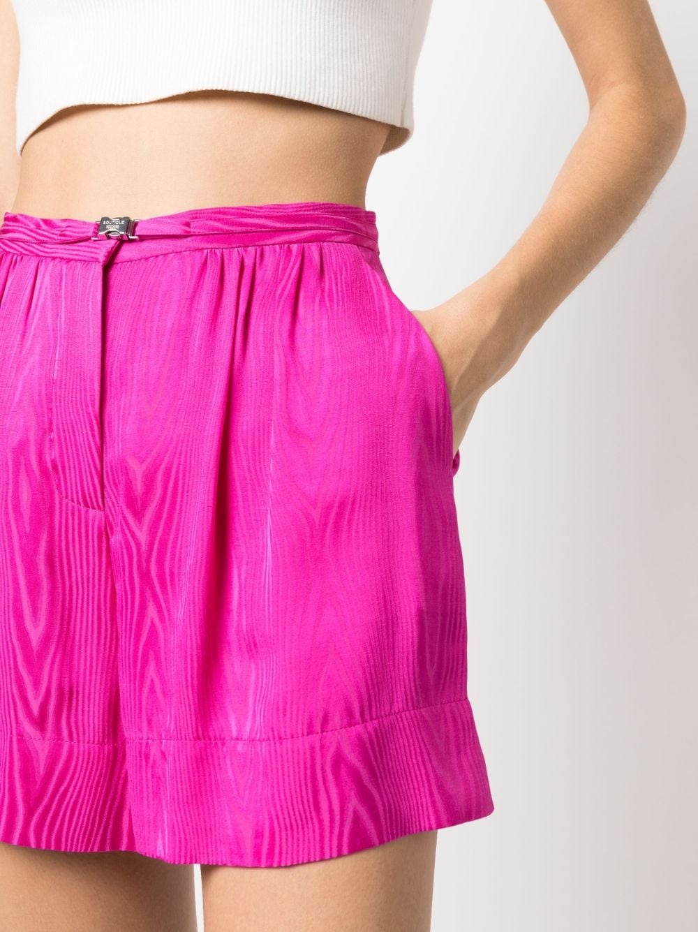 high-waisted shorts - 5