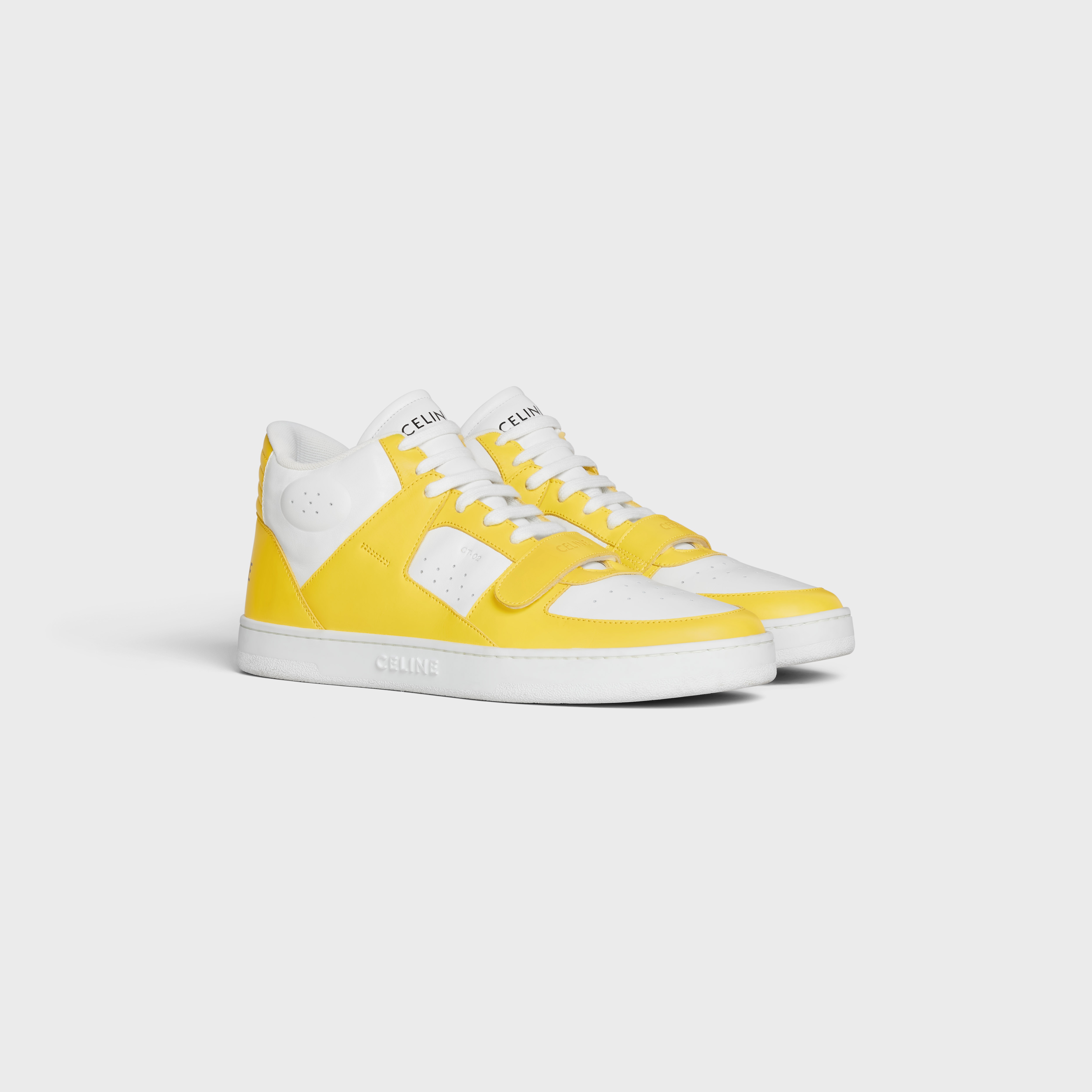 CT-02 MID SNEAKER WITH VELCRO in CALFSKIN - 2