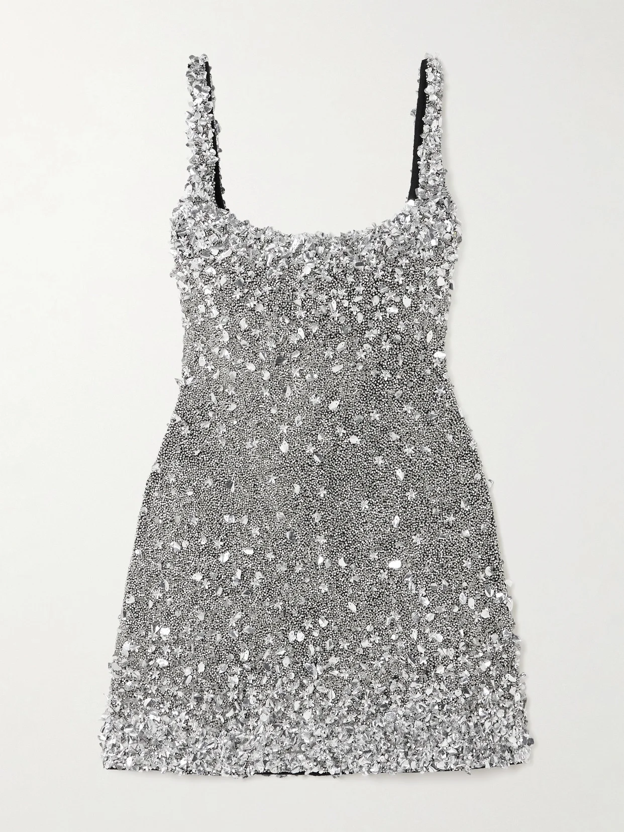 Midas Embellished Stretch-tulle Mini Dress - 1