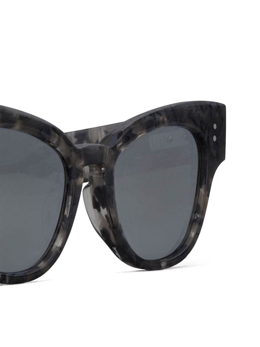 tortoiseshell cat-eye sunglasses - 3