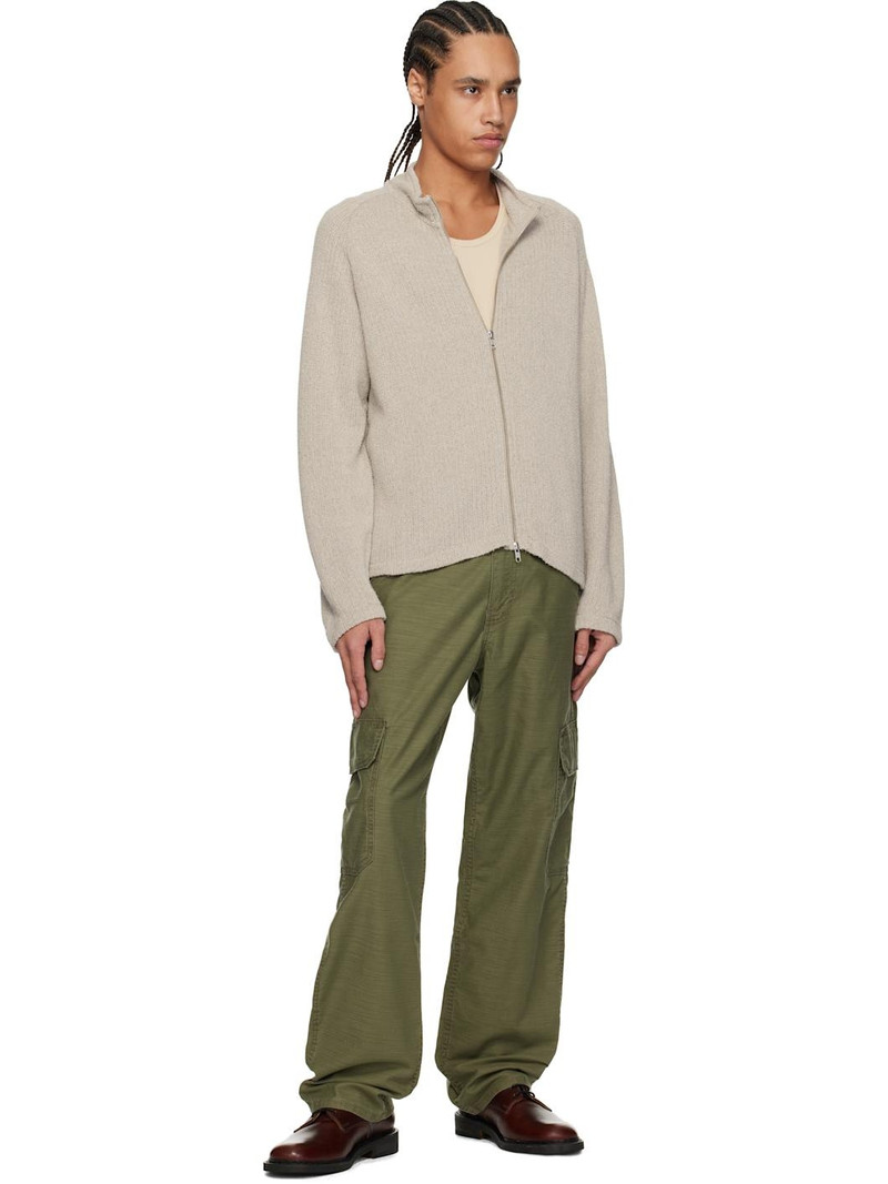 Levi's Green 568 Loose Straight Cargo Pants outlook