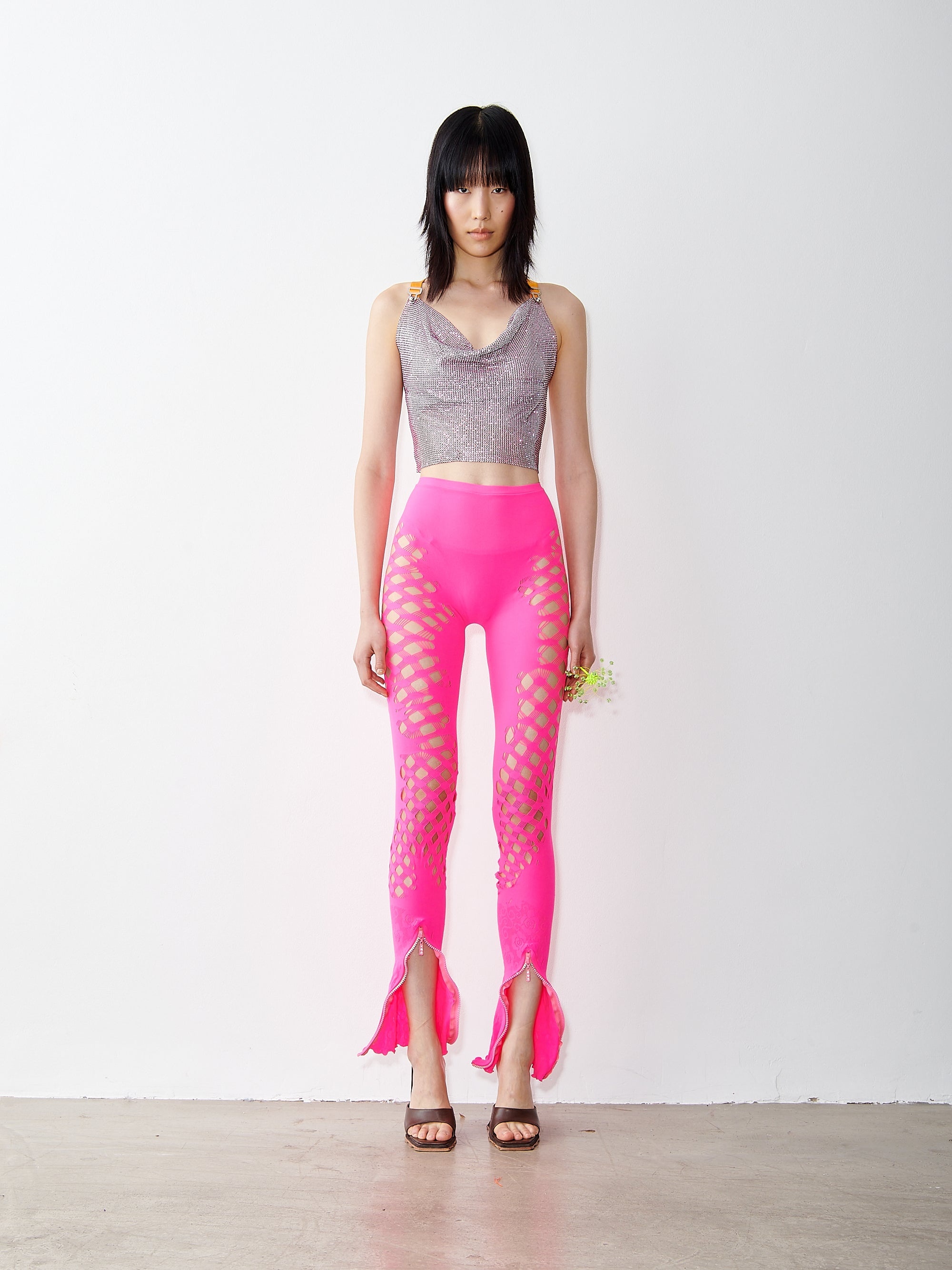 SIERRA LEGGINGS SHOCKING PINK - 2