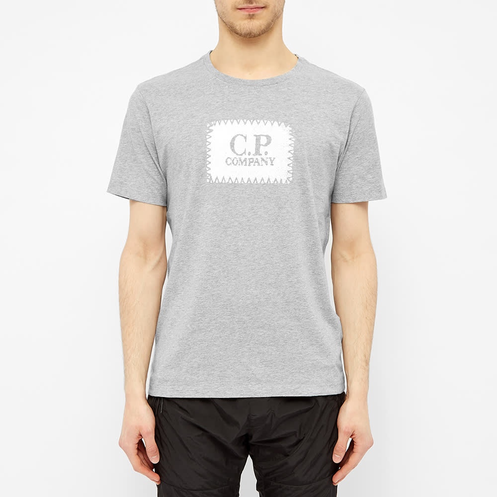 C.P. Company Stitch Block Logo Tee - 4