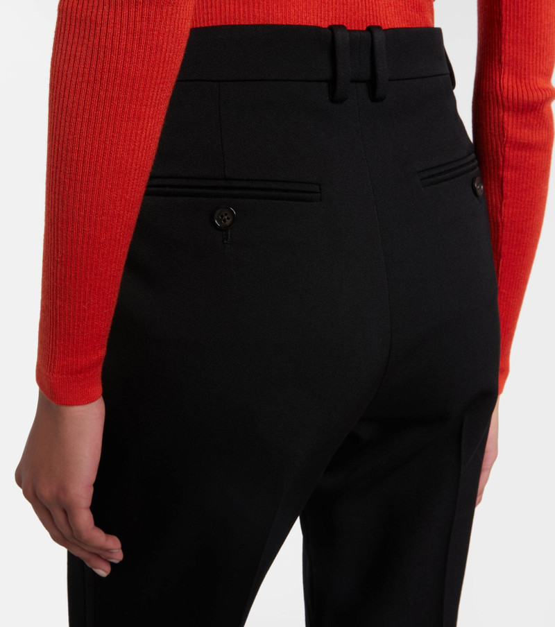Wool grain de poudre tuxedo pants 5