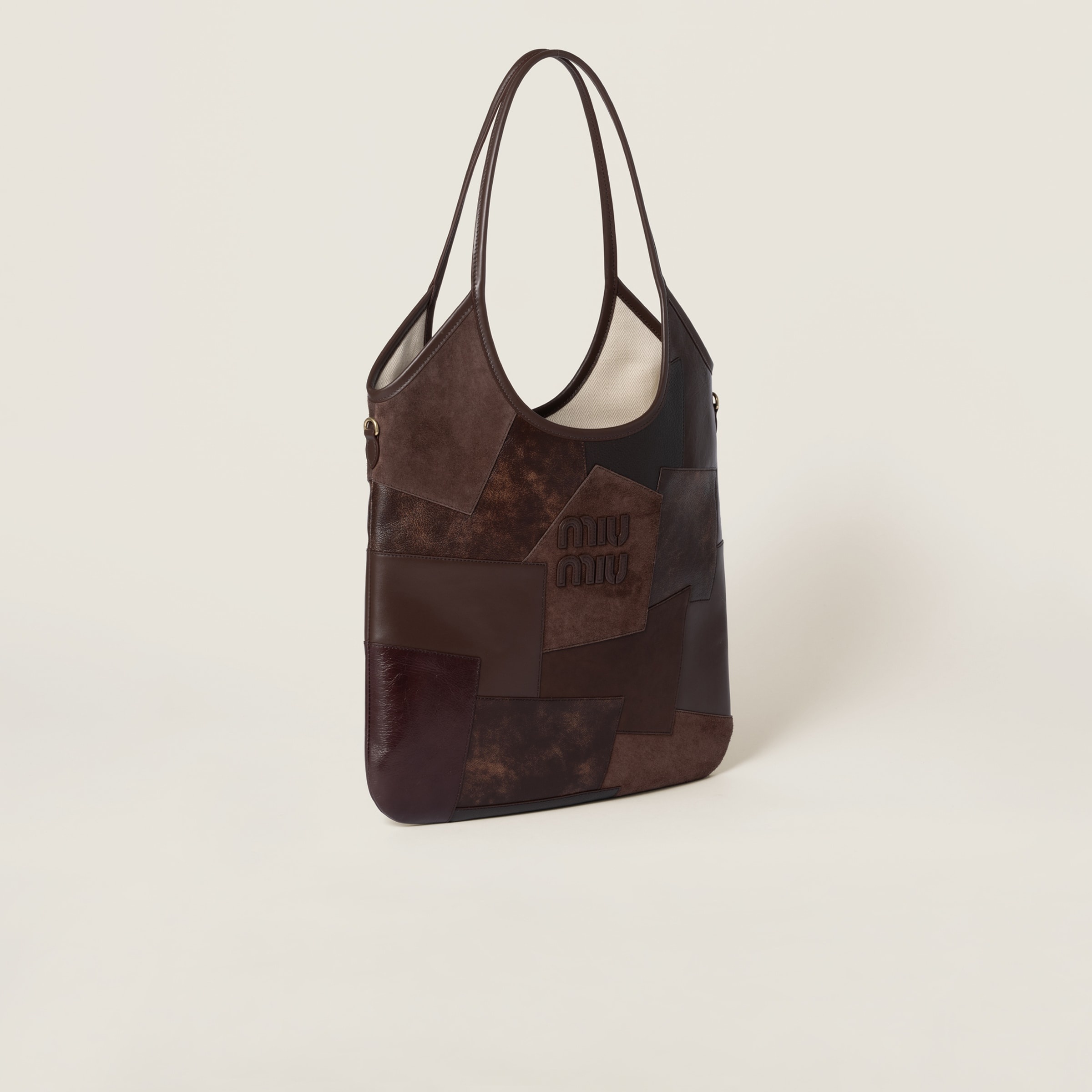 IVY leather patchwork bag - 2