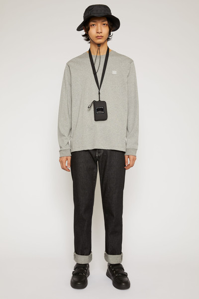 Acne Studios Long-sleeved t-shirt light grey melange outlook