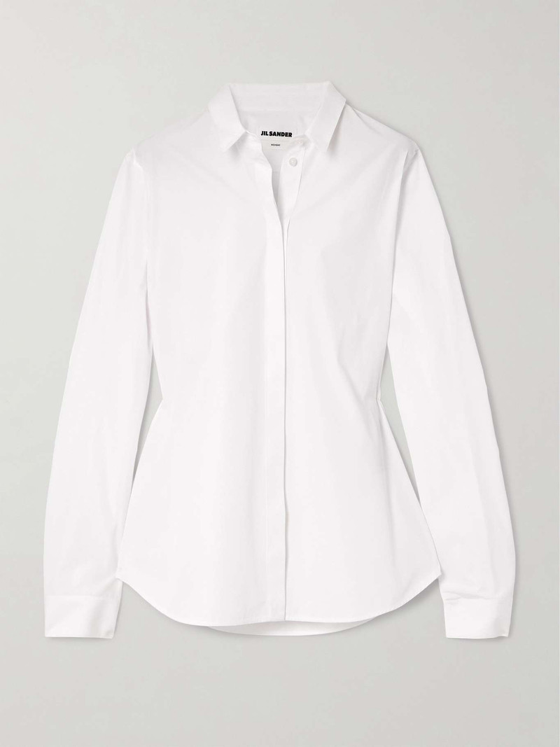 Monday cotton-poplin shirt 1