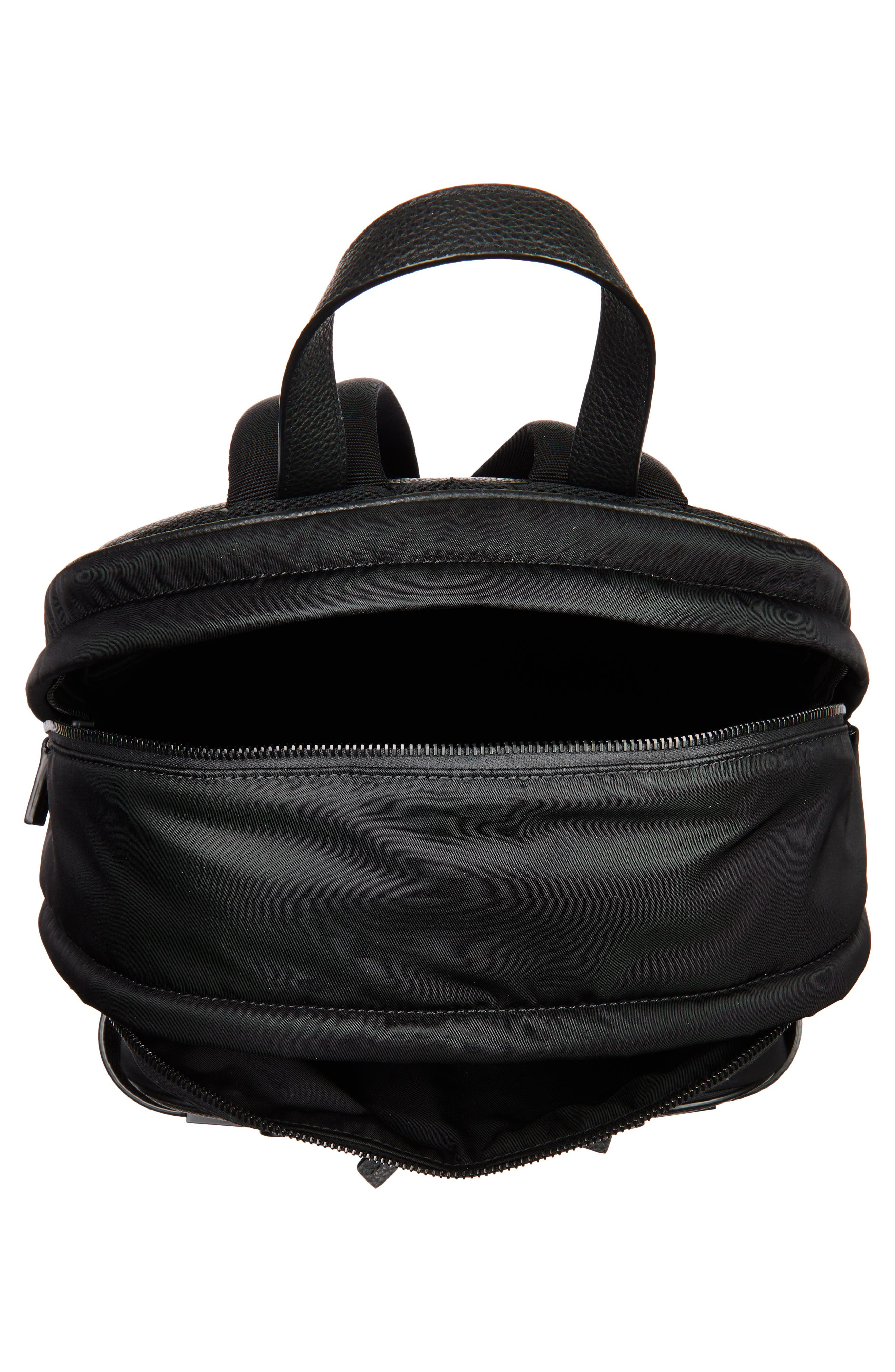 FERRAGAMO Twins Nylon Backpack in Nero at Nordstrom - 4