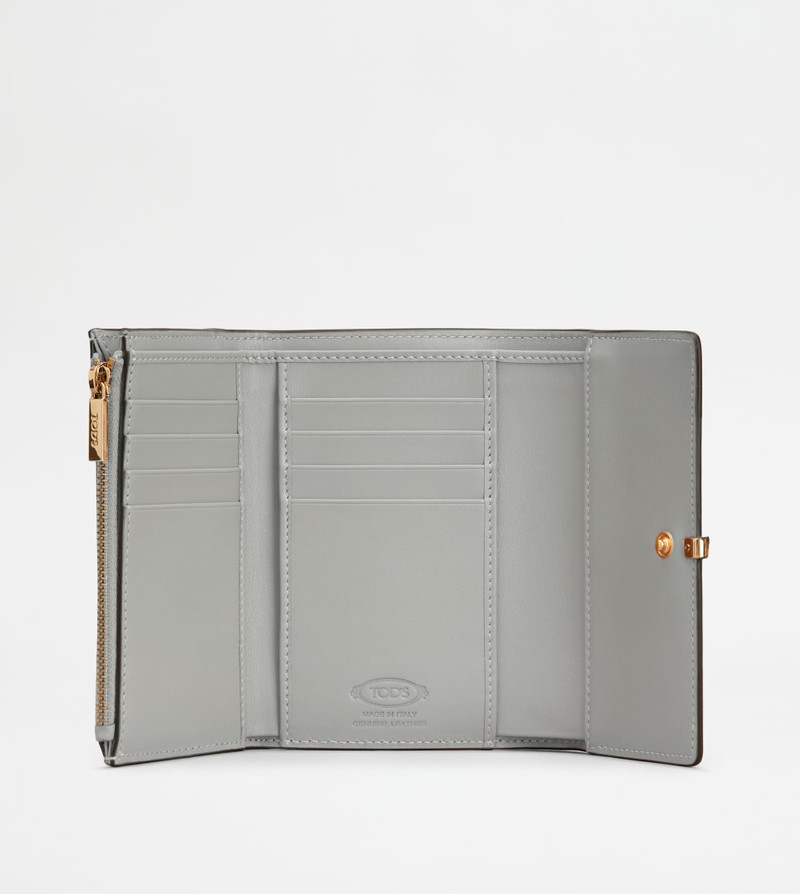 Tod's WALLET IN LEATHER - GREY outlook