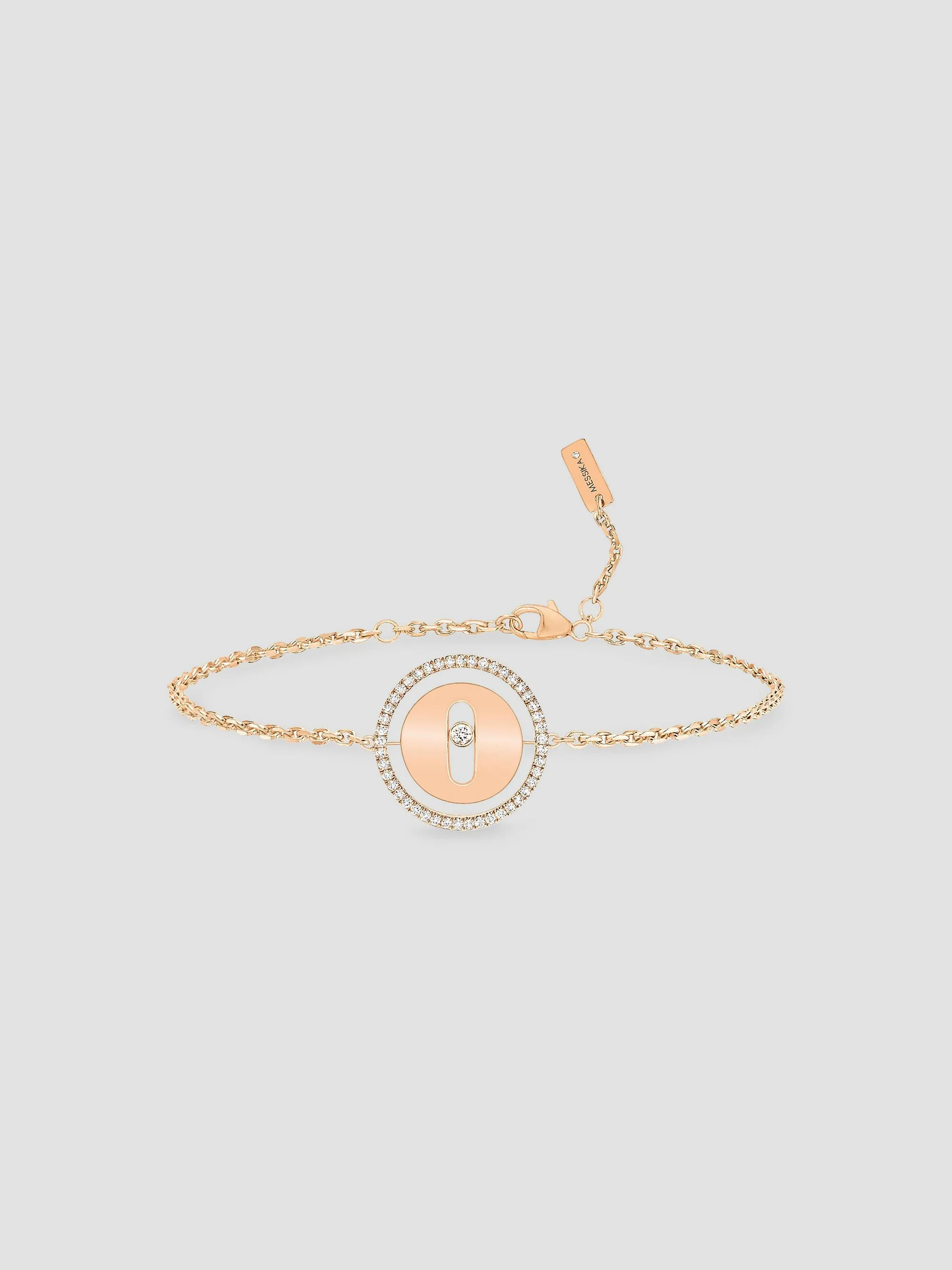 Women's Lucky Move PM 18K Rose Gold & 0.20 TCW Diamond Bracelet - Pink Gold - 1